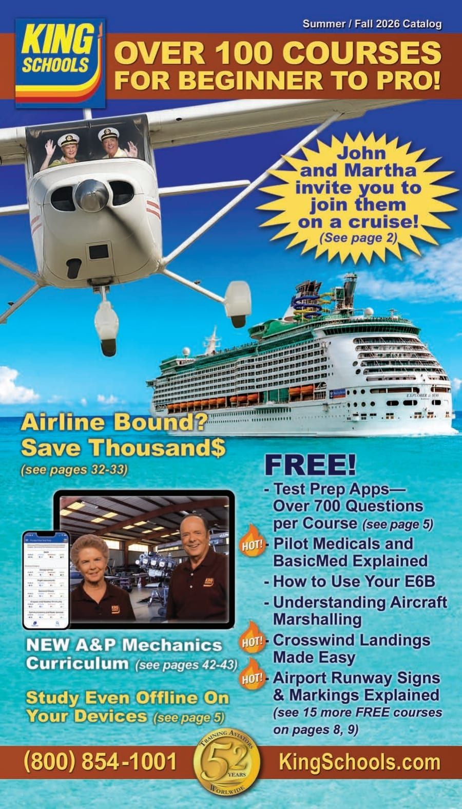 King Schools Summer and Fall Catalog Weekly Ad July 1 - September 30, 2026