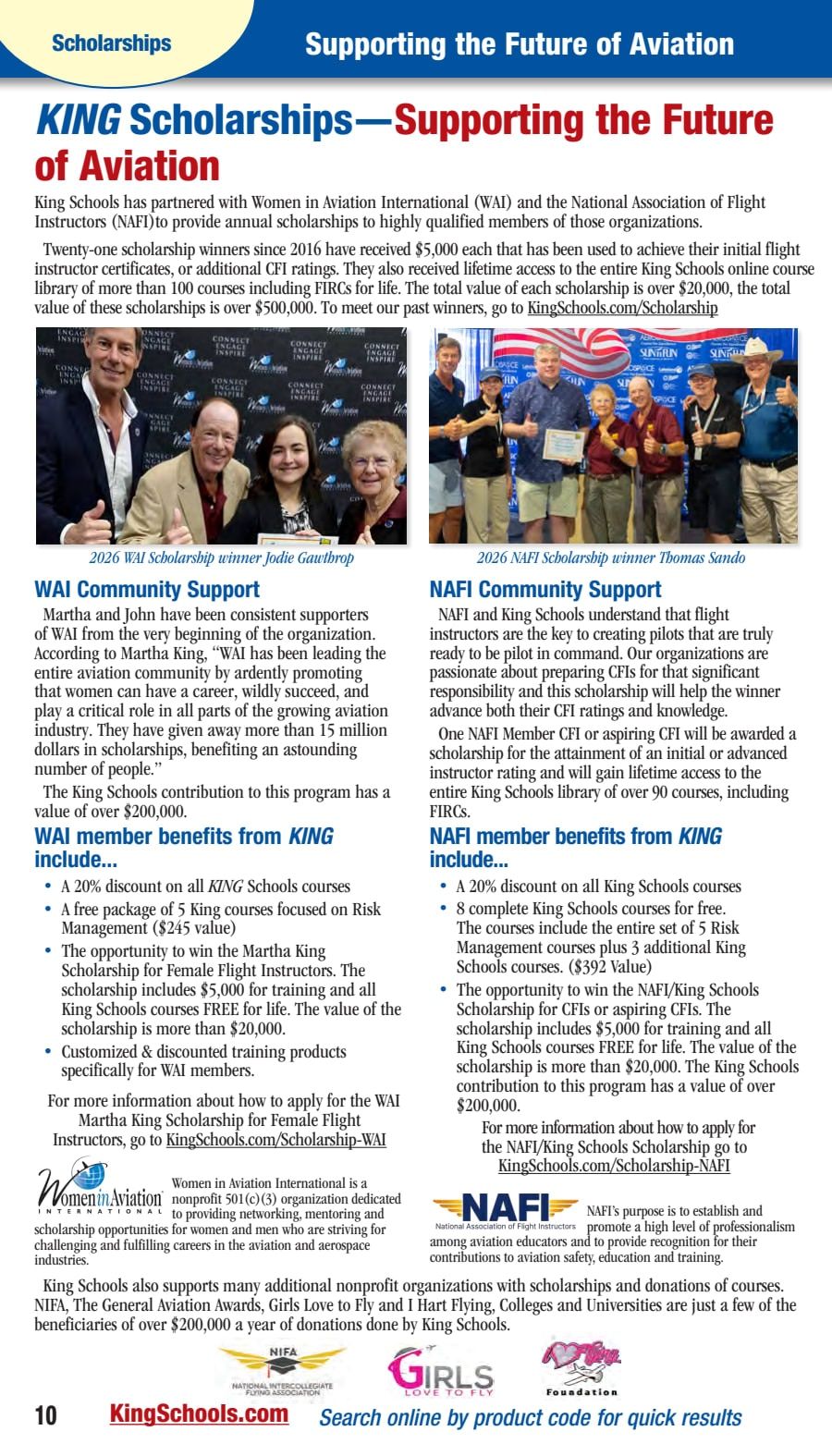 King Schools Summer and Fall Catalog Weekly Ad July 1 - September 30, 2026