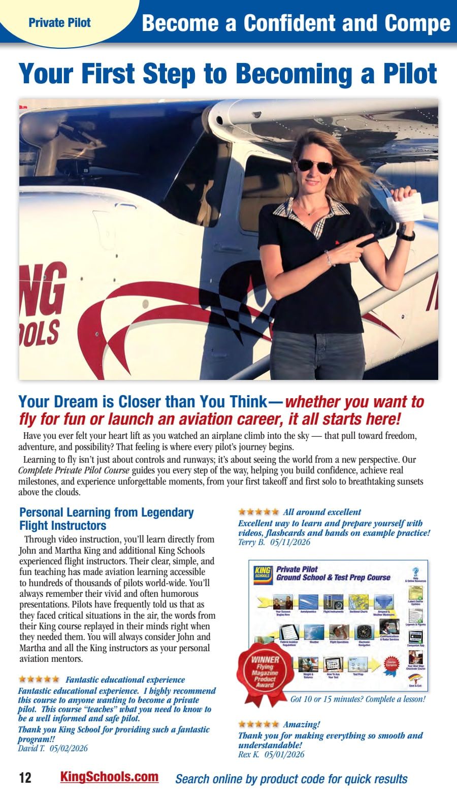 King Schools Summer and Fall Catalog Weekly Ad July 1 - September 30, 2026
