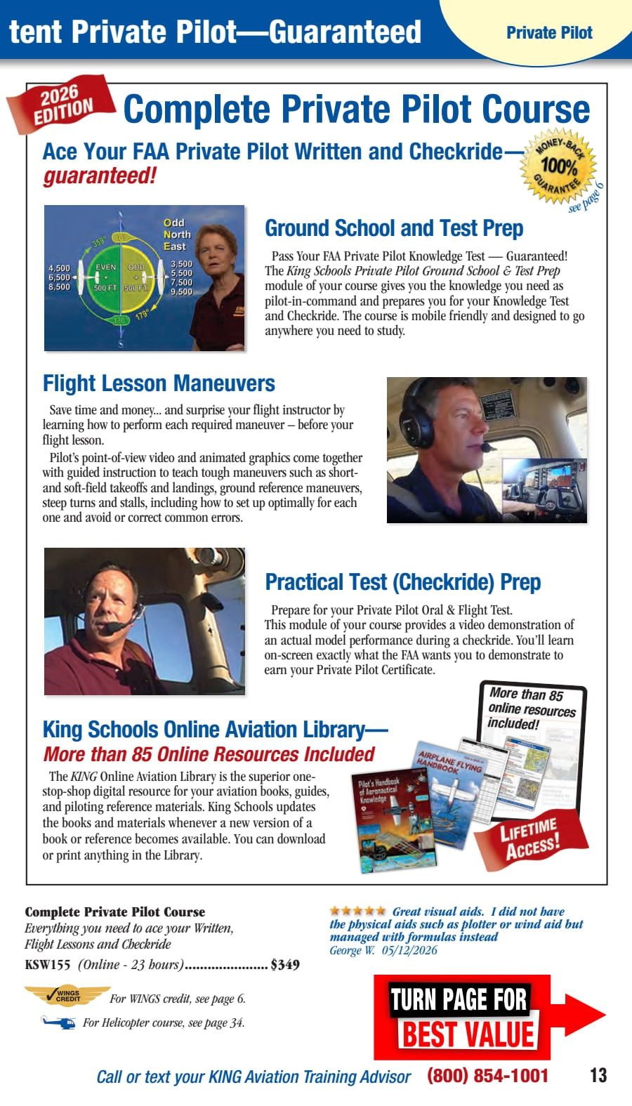 King Schools Summer and Fall Catalog Weekly Ad July 1 - September 30, 2026