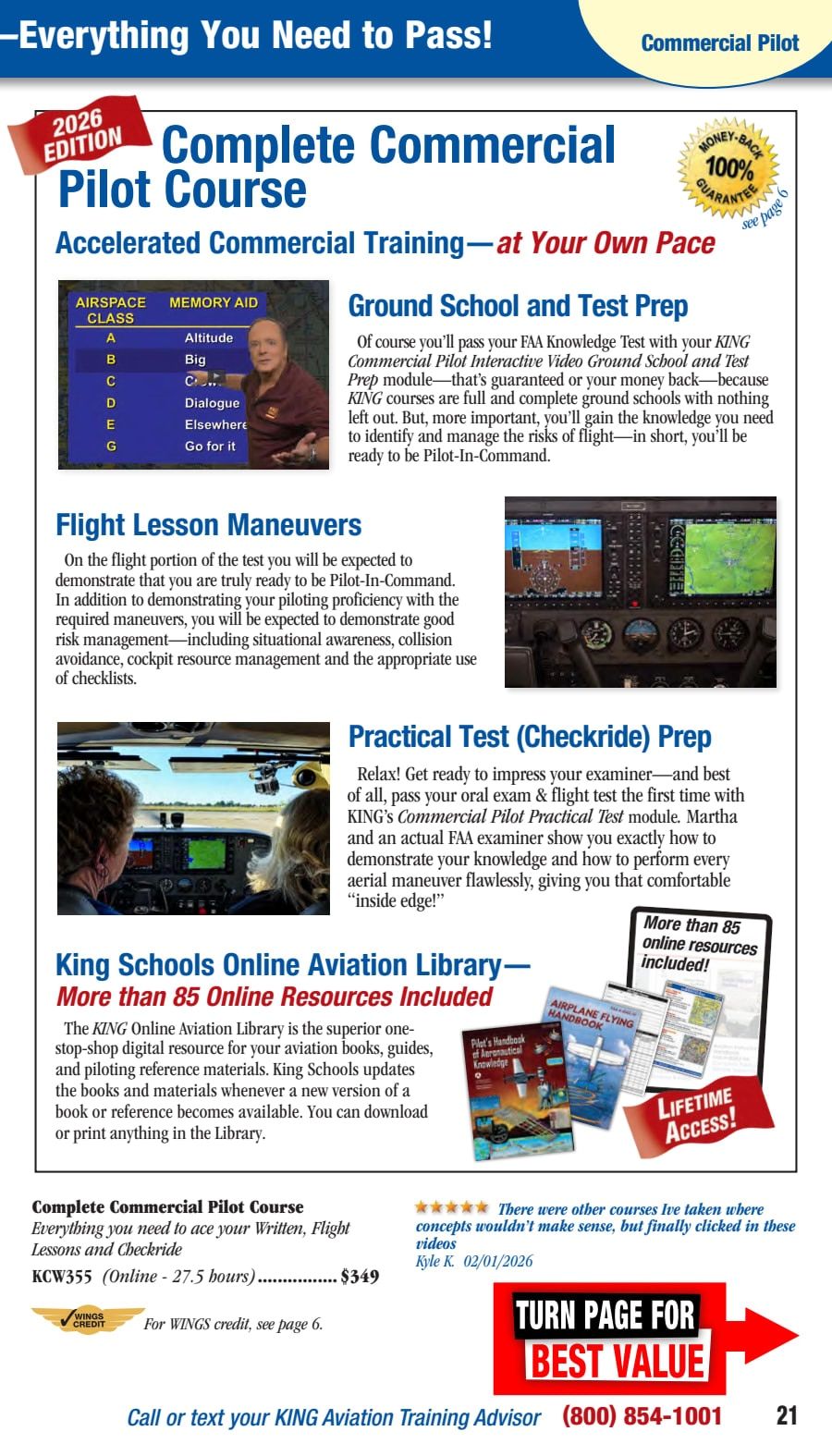 King Schools Summer and Fall Catalog Weekly Ad July 1 - September 30, 2026