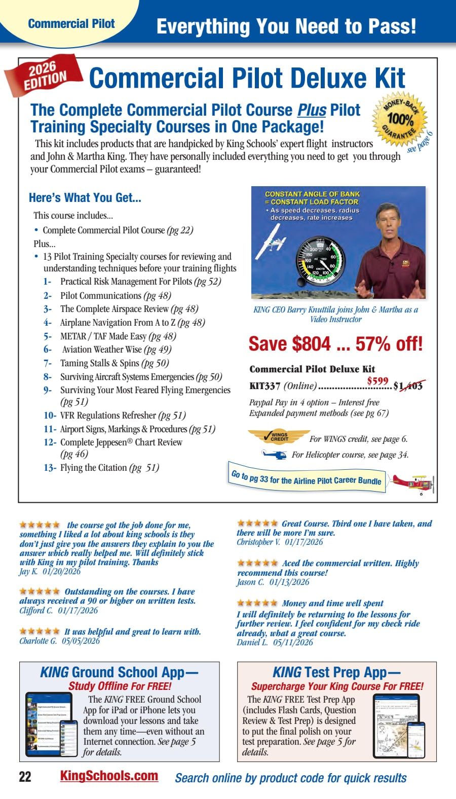 King Schools Summer and Fall Catalog Weekly Ad July 1 - September 30, 2026