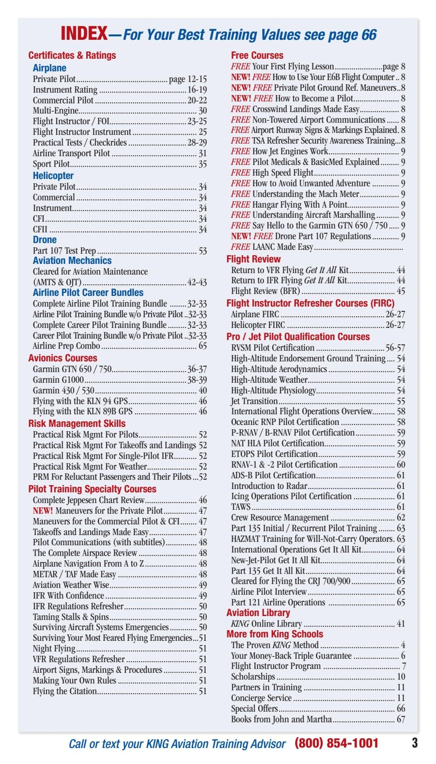 King Schools Summer and Fall Catalog Weekly Ad July 1 - September 30, 2026