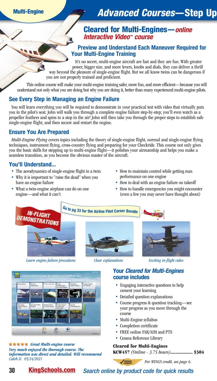 King Schools Summer and Fall Catalog Weekly Ad July 1 - September 30, 2026