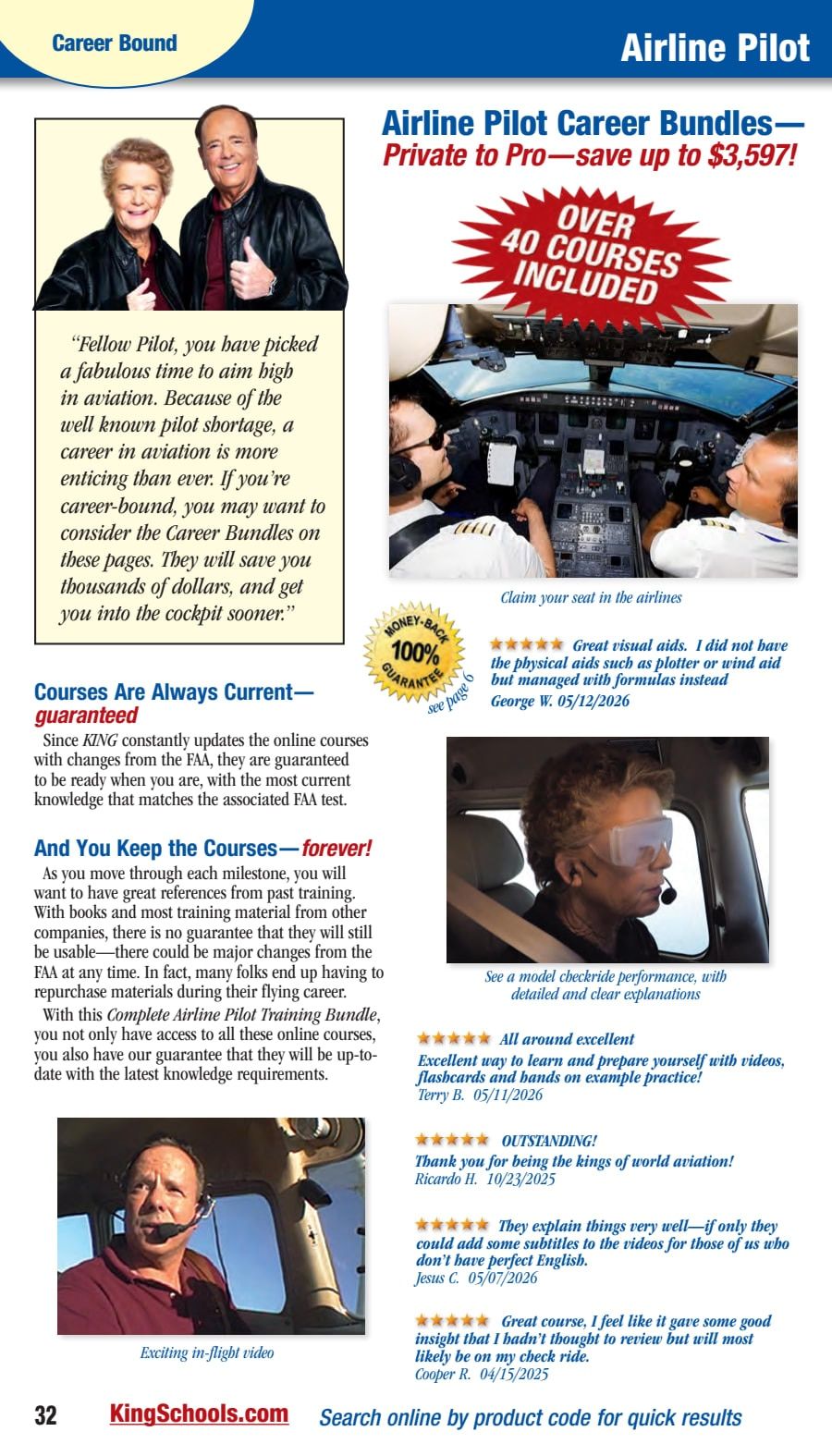 King Schools Summer and Fall Catalog Weekly Ad July 1 - September 30, 2026