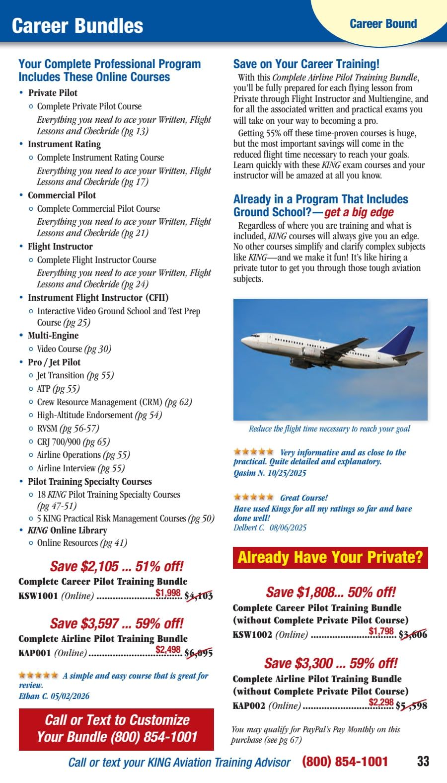 King Schools Summer and Fall Catalog Weekly Ad July 1 - September 30, 2026