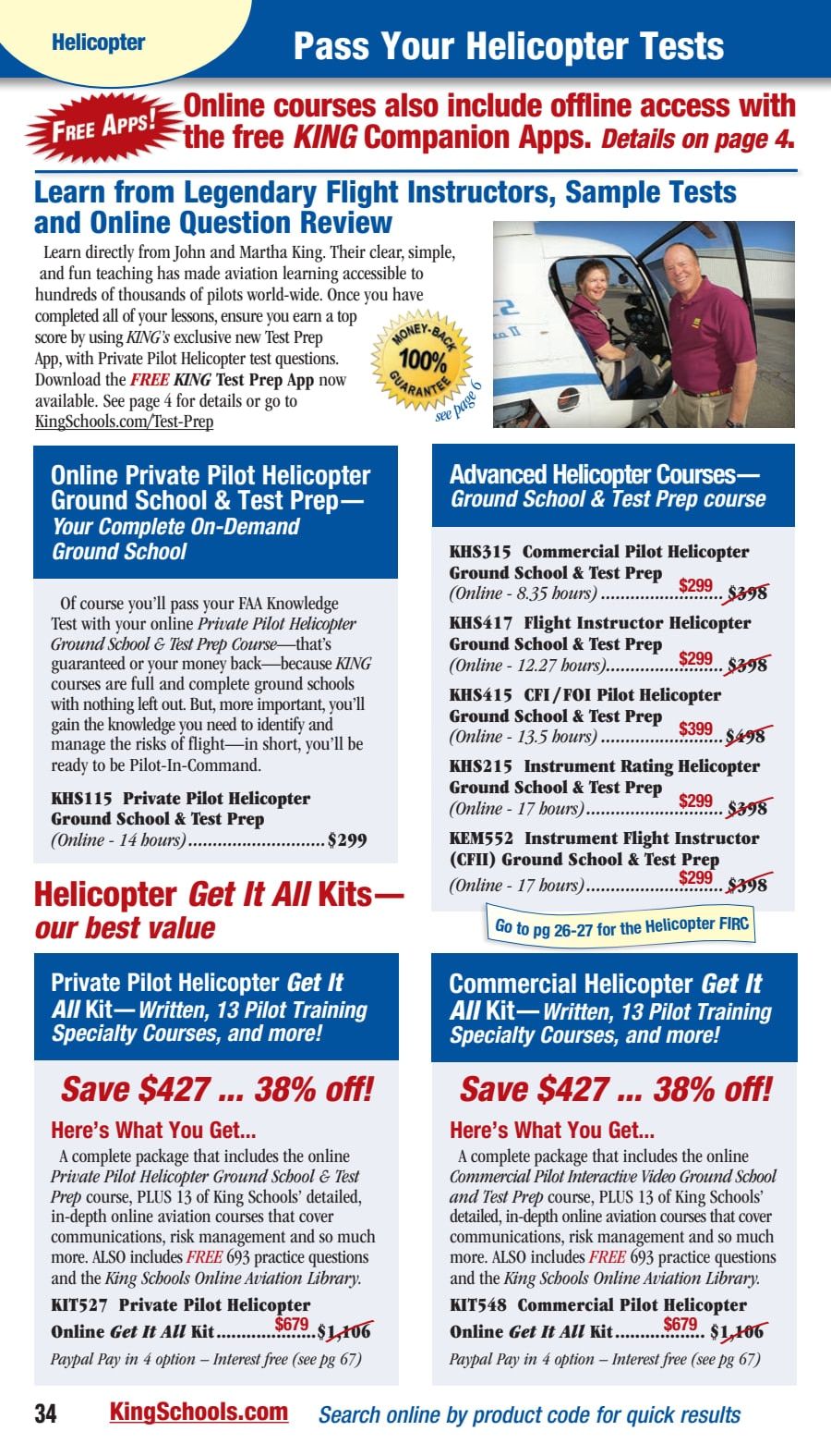 King Schools Summer and Fall Catalog Weekly Ad July 1 - September 30, 2026