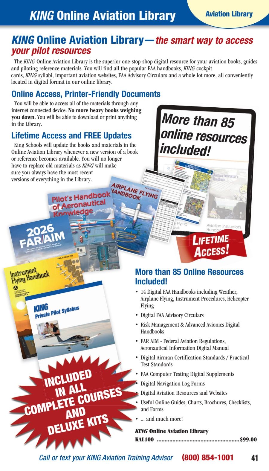 King Schools Summer and Fall Catalog Weekly Ad July 1 - September 30, 2026