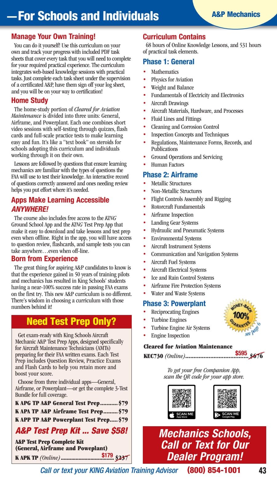 King Schools Summer and Fall Catalog Weekly Ad July 1 - September 30, 2026