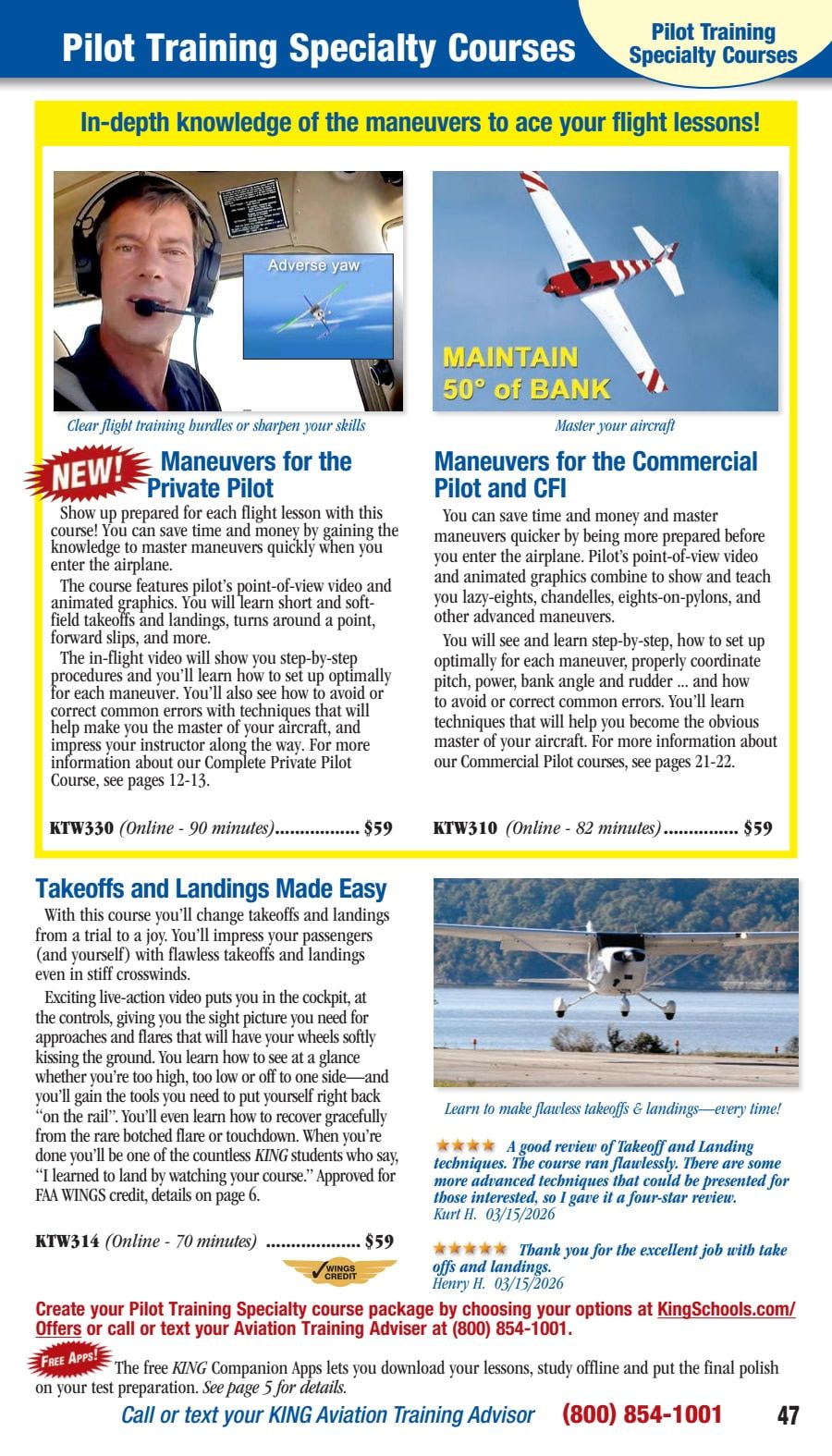 King Schools Summer and Fall Catalog Weekly Ad July 1 - September 30, 2026