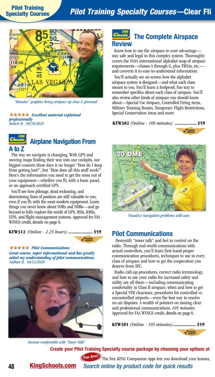 King Schools Summer and Fall Catalog Weekly Ad July 1 - September 30, 2026
