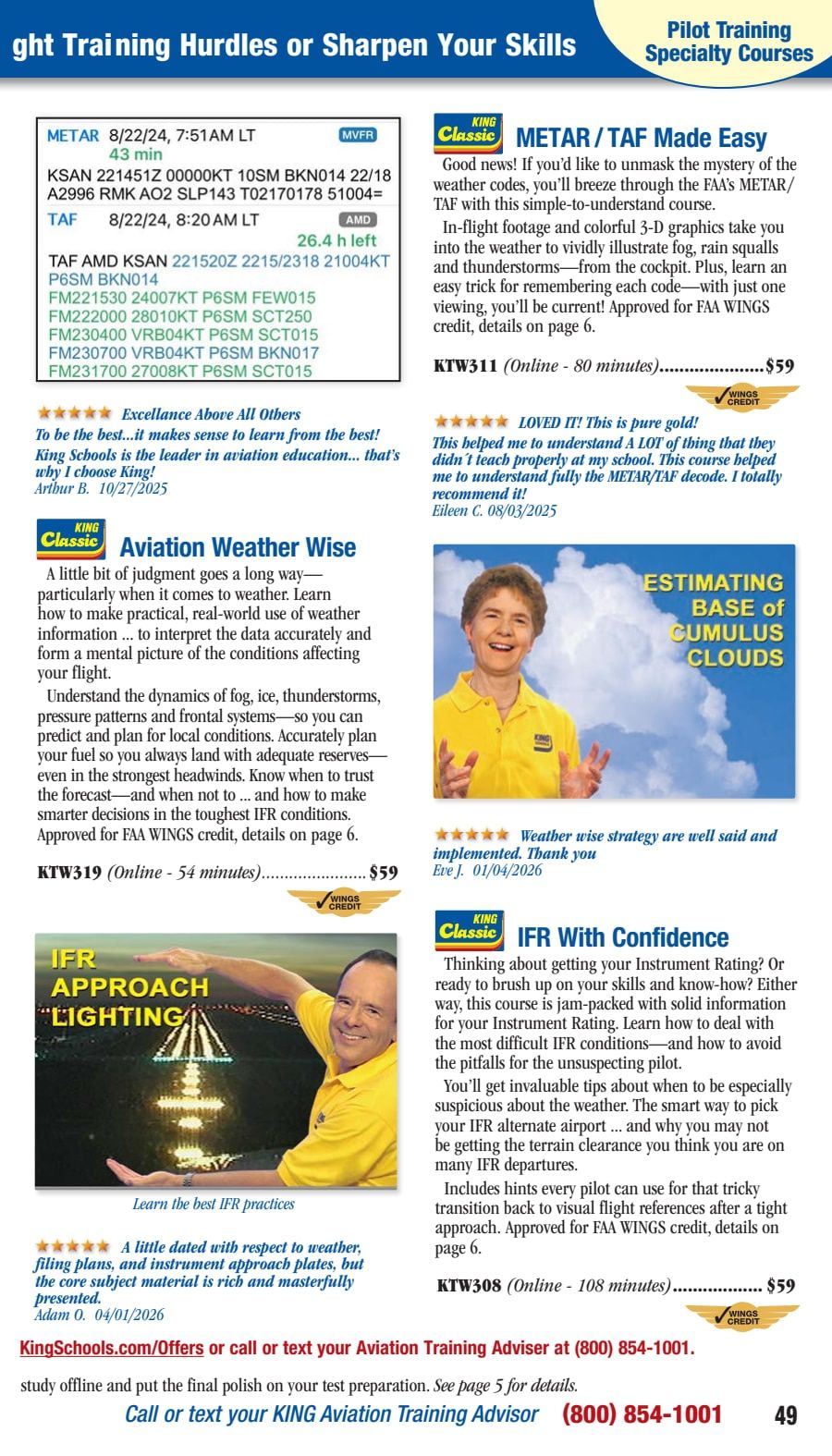 King Schools Summer and Fall Catalog Weekly Ad July 1 - September 30, 2026