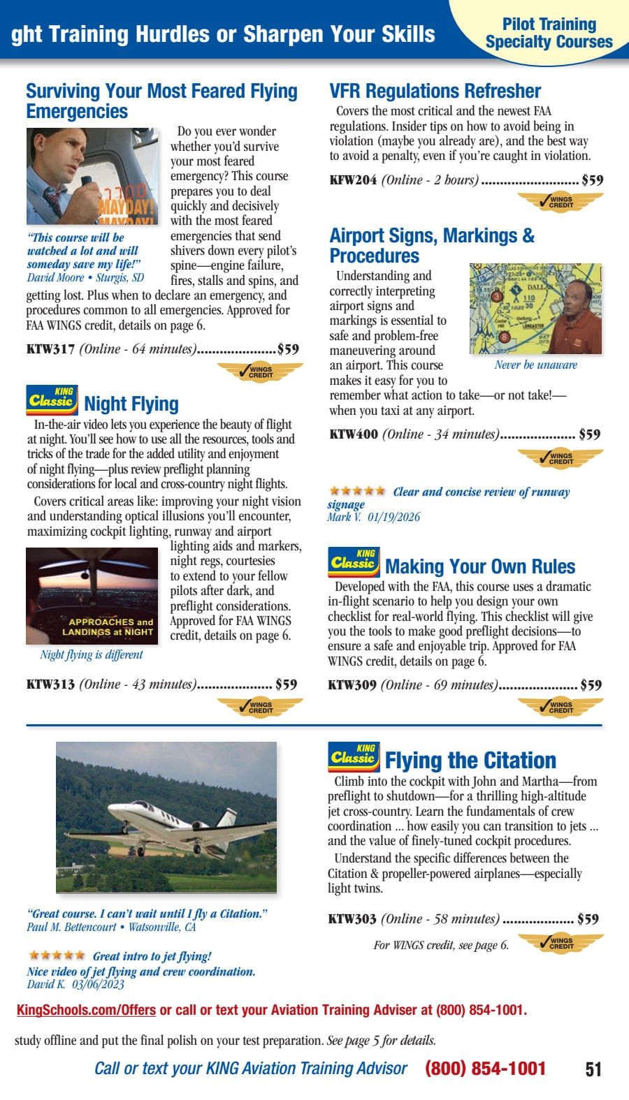King Schools Summer and Fall Catalog Weekly Ad July 1 - September 30, 2026