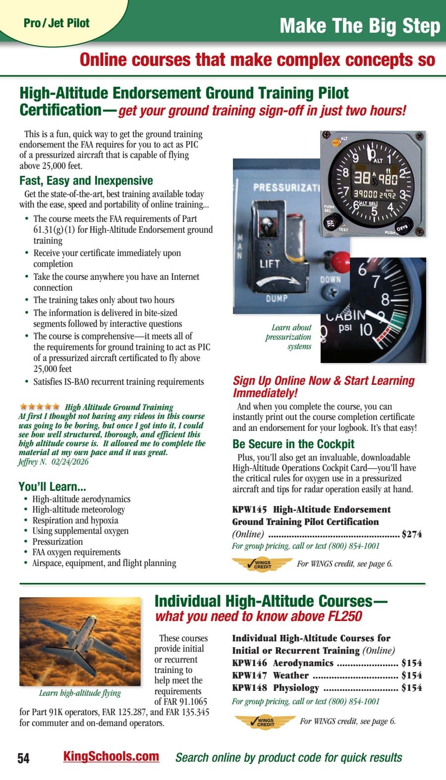 King Schools Summer and Fall Catalog Weekly Ad July 1 - September 30, 2026