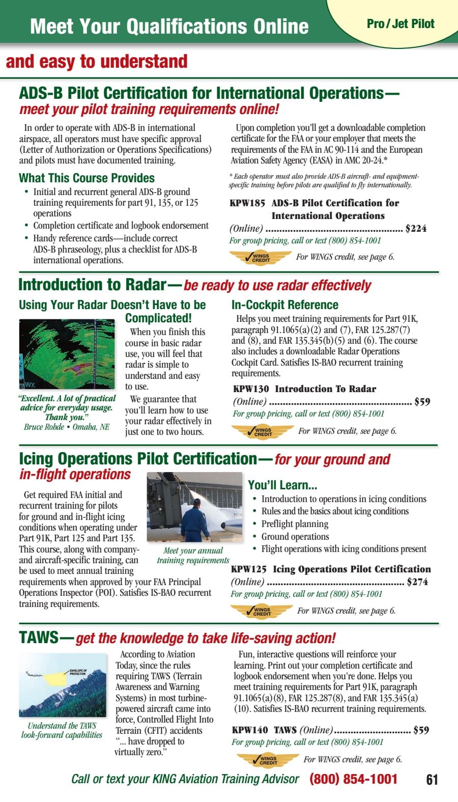 King Schools Summer and Fall Catalog Weekly Ad July 1 - September 30, 2026