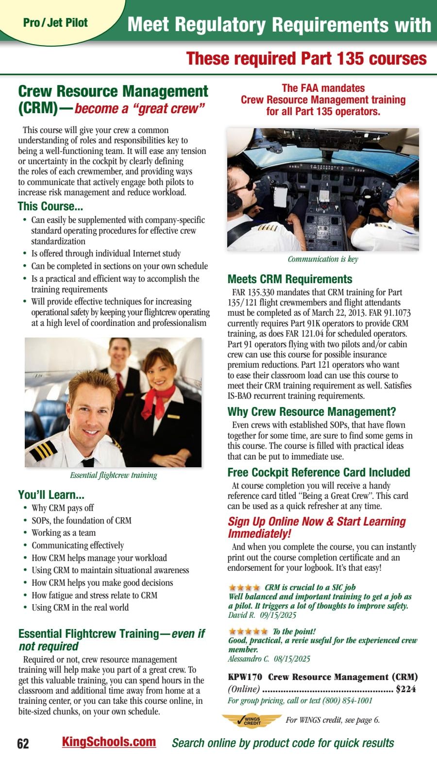 King Schools Summer and Fall Catalog Weekly Ad July 1 - September 30, 2026