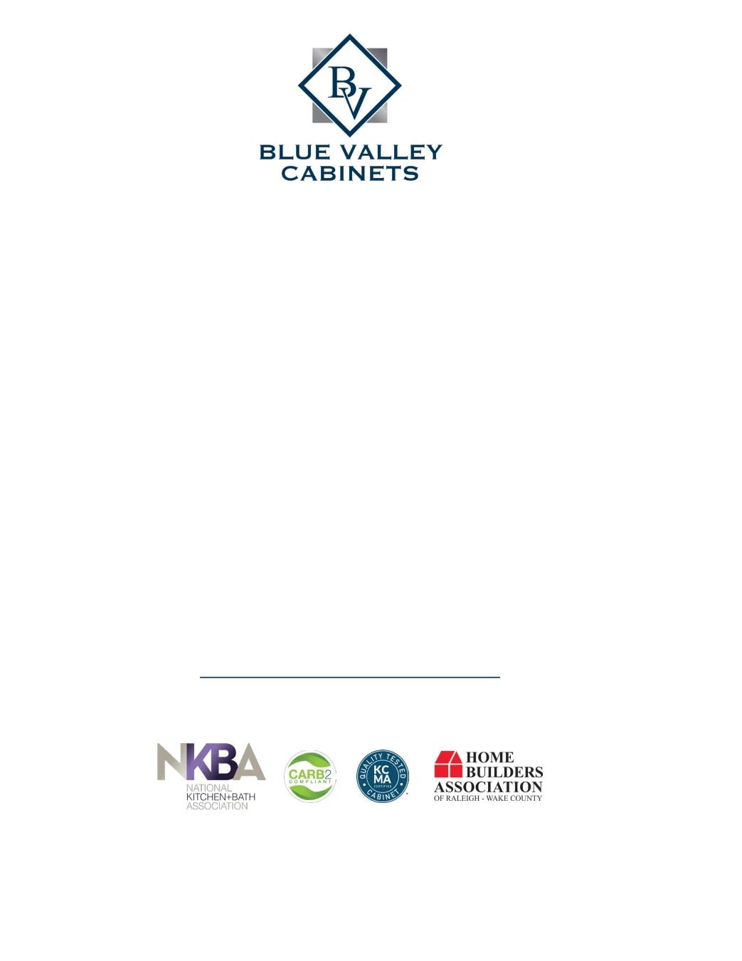 Blue Valley Cabinets Annual Catalog Weekly Ad January 1 - December 31, 2026
