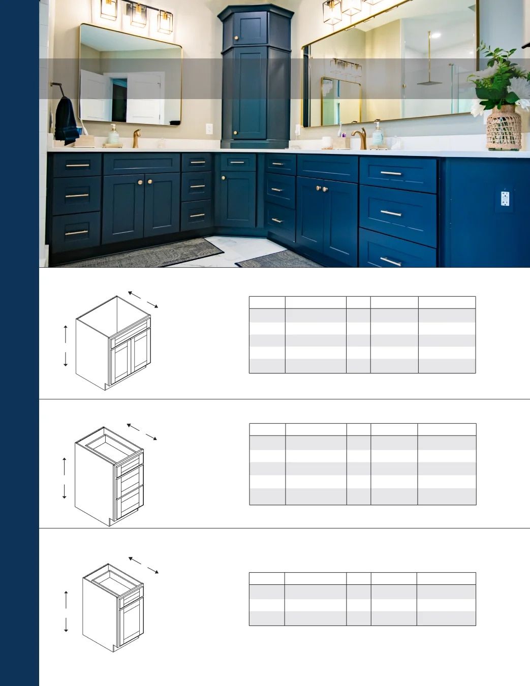Blue Valley Cabinets Annual Catalog Weekly Ad January 1 - December 31, 2026