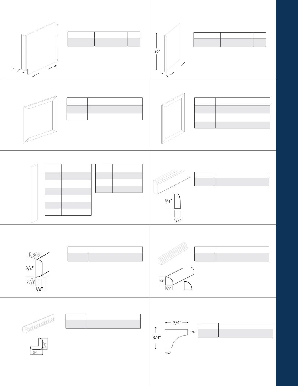 Blue Valley Cabinets Annual Catalog Weekly Ad January 1 - December 31, 2026