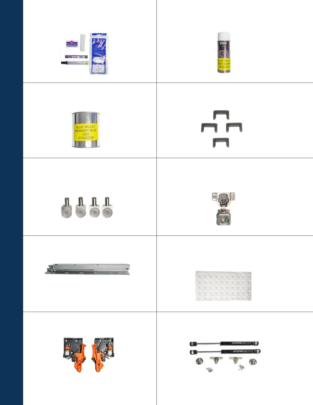 Blue Valley Cabinets Annual Catalog Weekly Ad January 1 - December 31, 2026