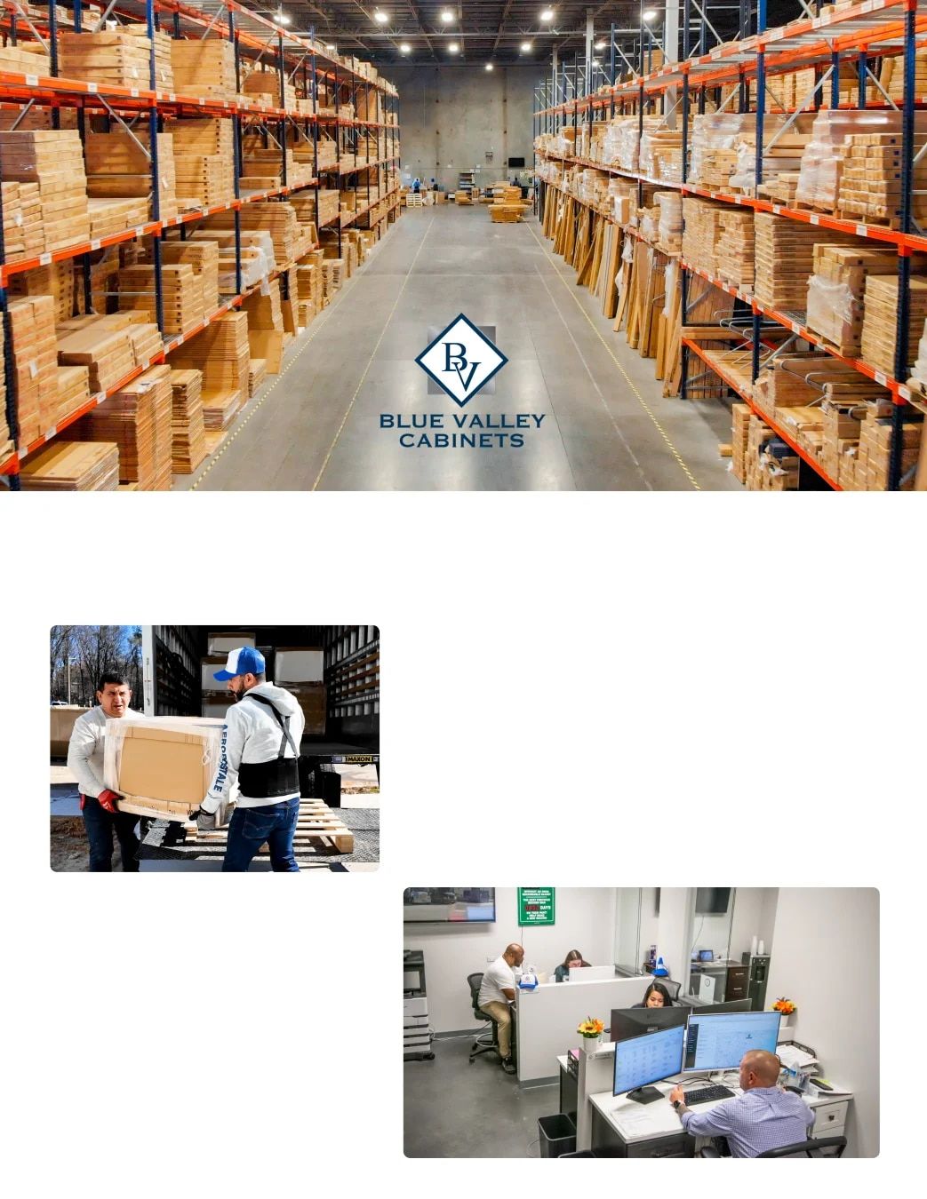 Blue Valley Cabinets Annual Catalog Weekly Ad January 1 - December 31, 2026