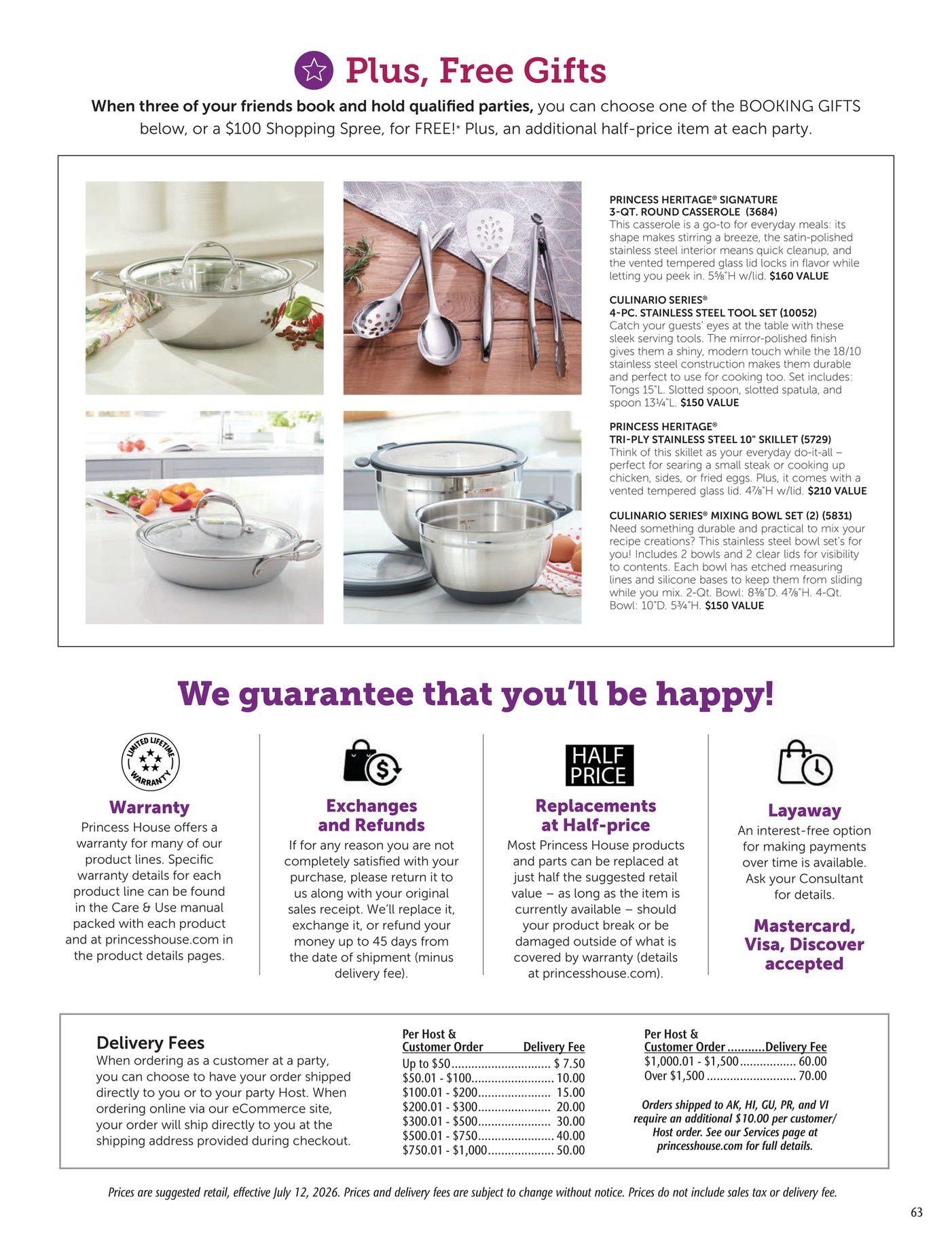 Princess House U.S. Collection Book Weekly Ad June 19 - December 31, 2026