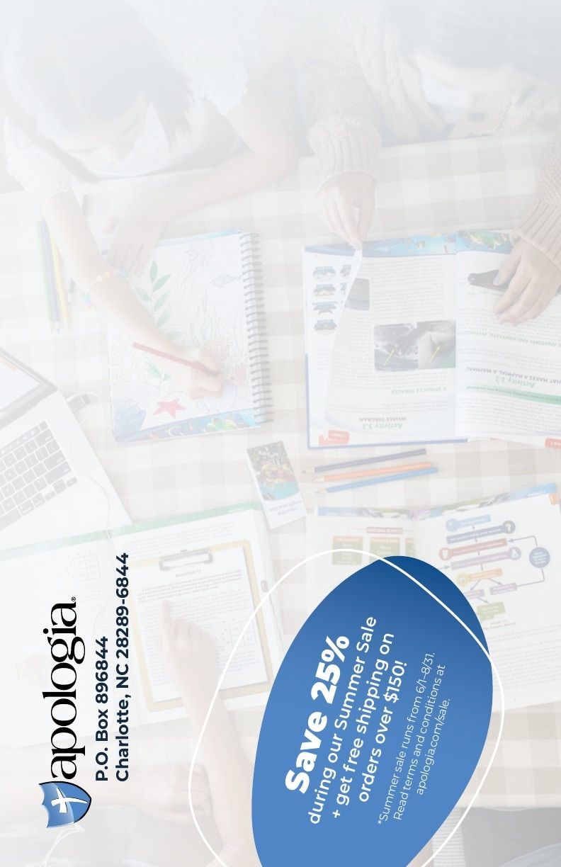 Apologia Catalog Weekly Ad January 1 - December 31, 2026