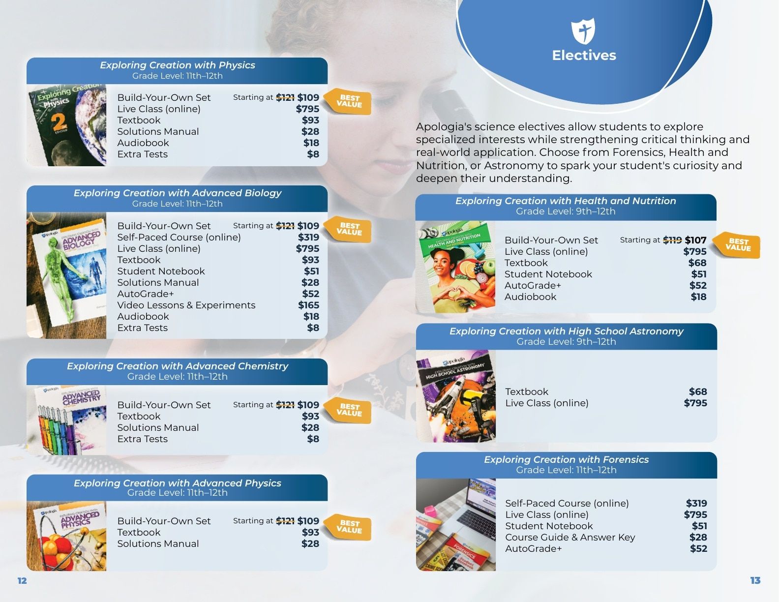 Apologia Catalog Weekly Ad January 1 - December 31, 2026