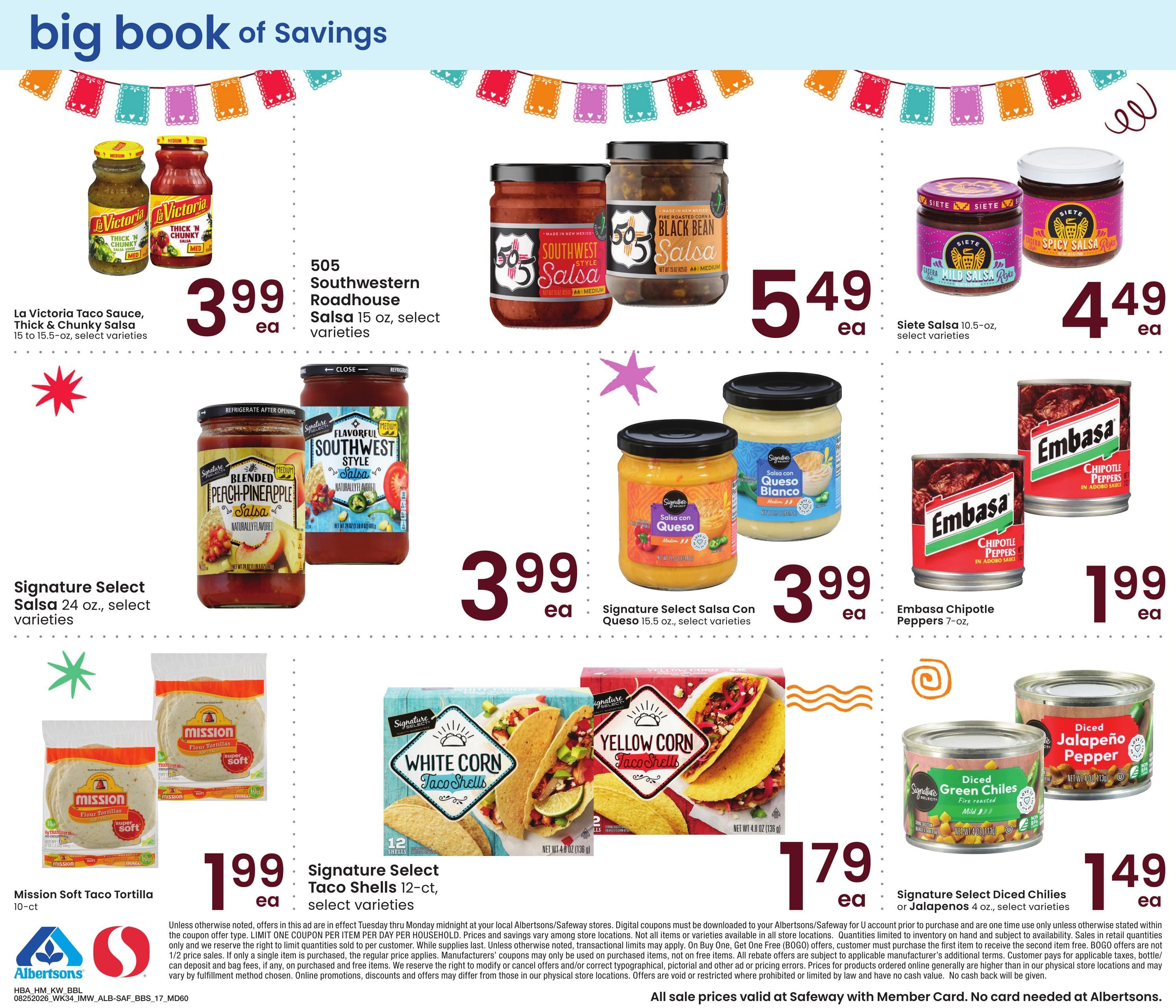 Safeway (MT) Big Book of Savings Weekly Ad August 25 - September 28, 2026