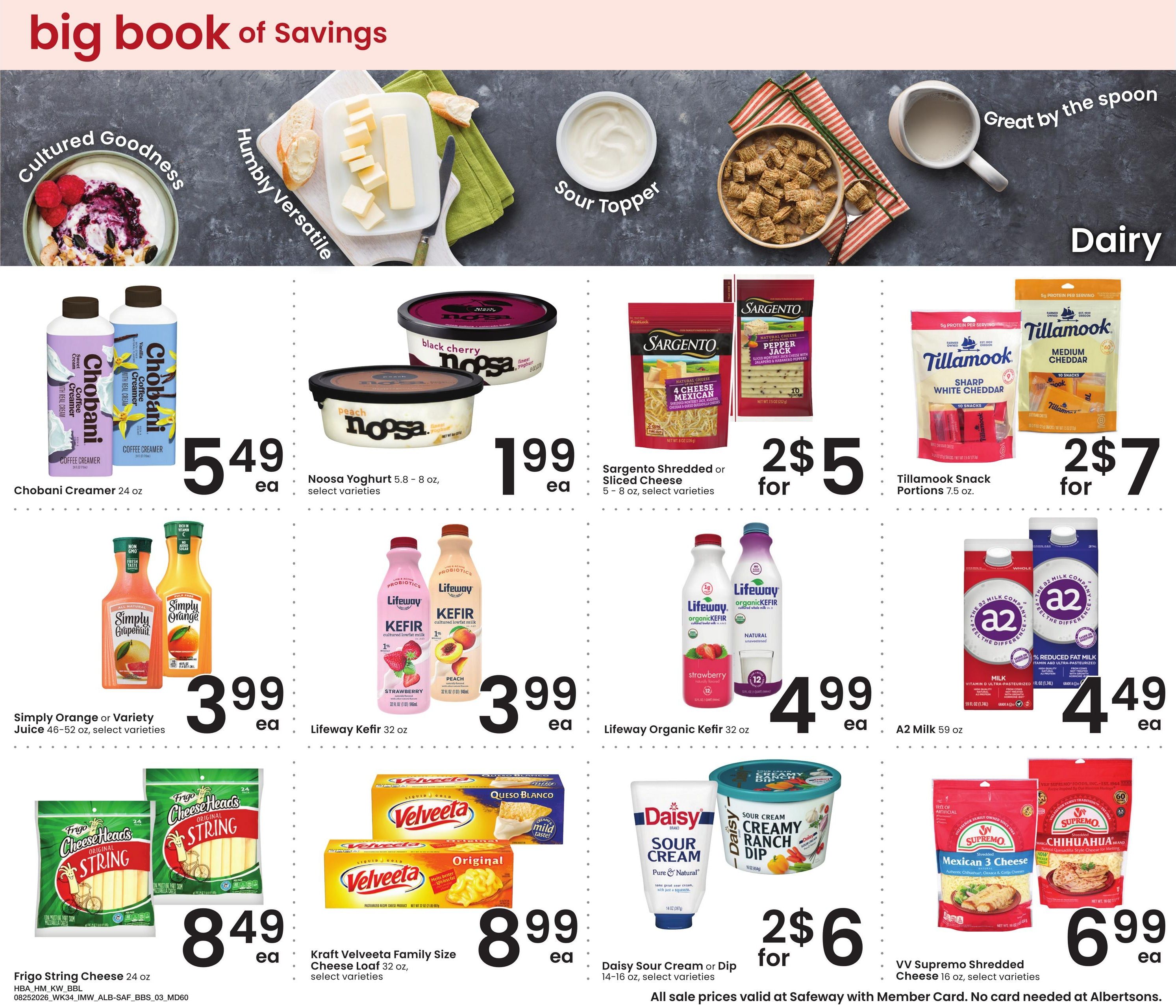 Safeway (MT) Big Book of Savings Weekly Ad August 25 - September 28, 2026