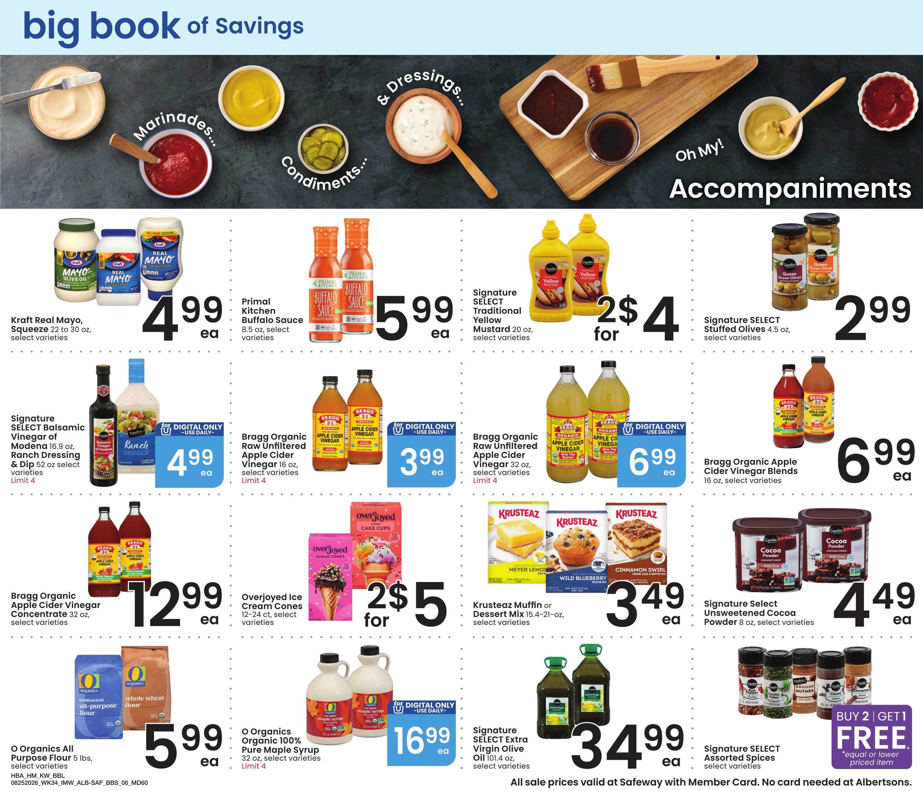 Safeway (MT) Big Book of Savings Weekly Ad August 25 - September 28, 2026