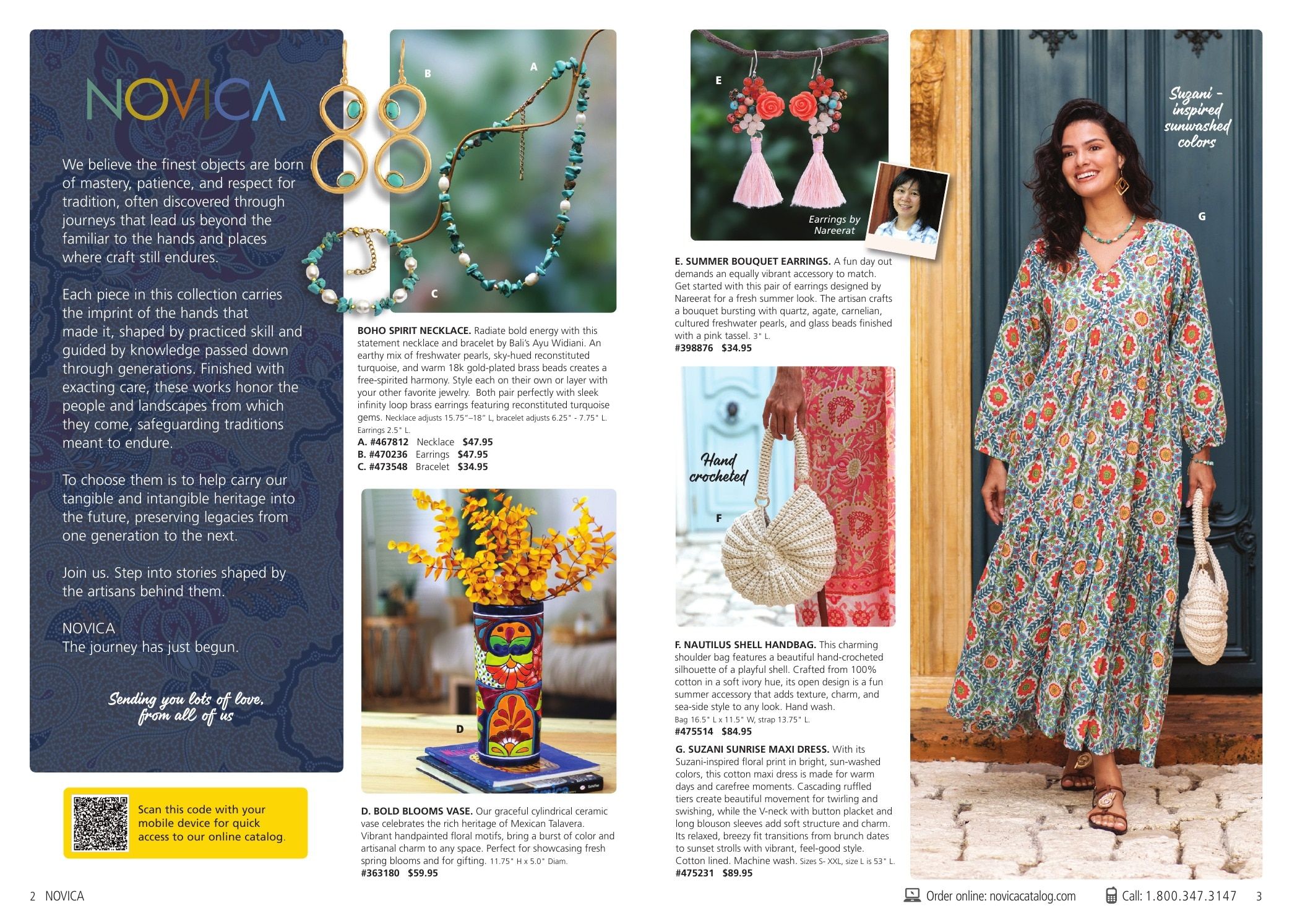 NOVICA Summer Catalog Weekly Ad June 1 - September 30, 2026