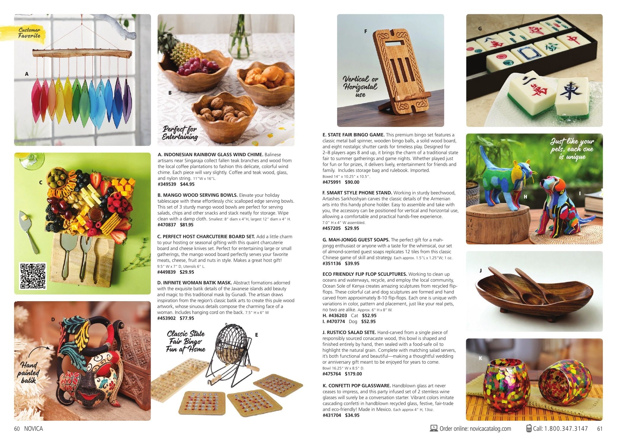 NOVICA Summer Catalog Weekly Ad June 1 - September 30, 2026