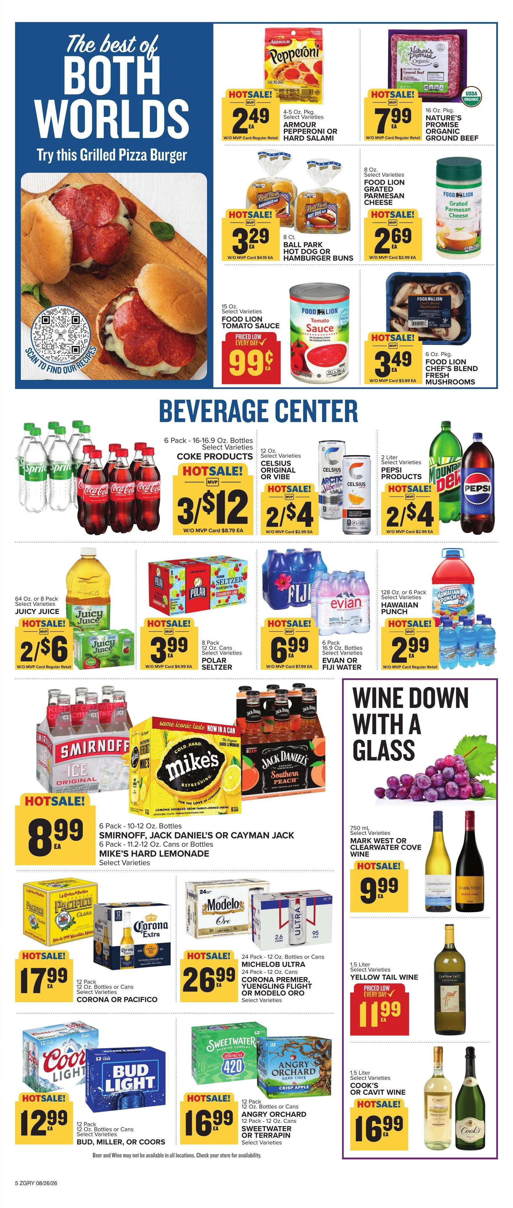 Food Lion (Athens–Ila Area, GA) Weekly Ad August 26 - September 1, 2026