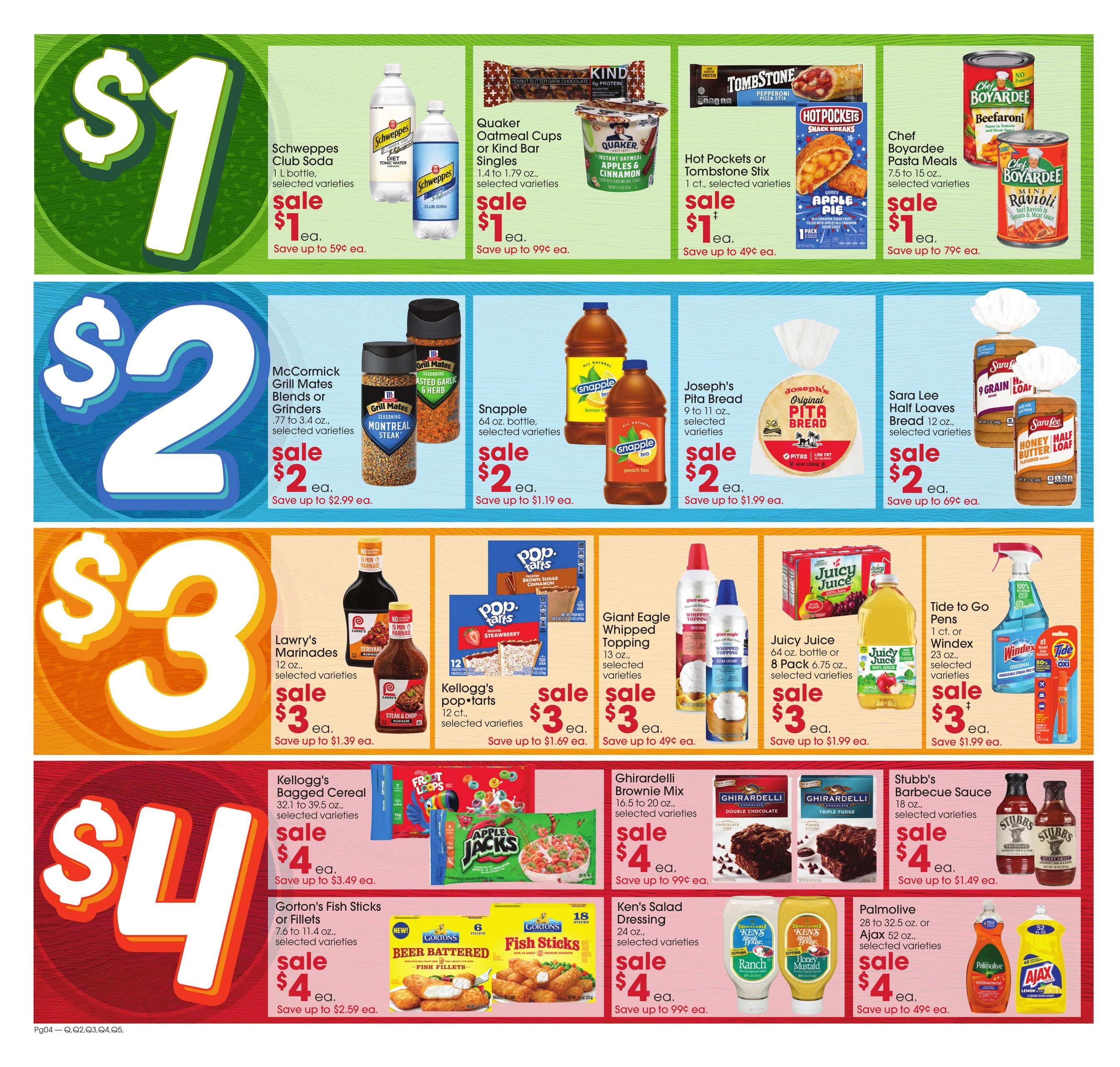 Giant Eagle (Adamsville Area, OH) Weekly Ad August 27 - September 2, 2026