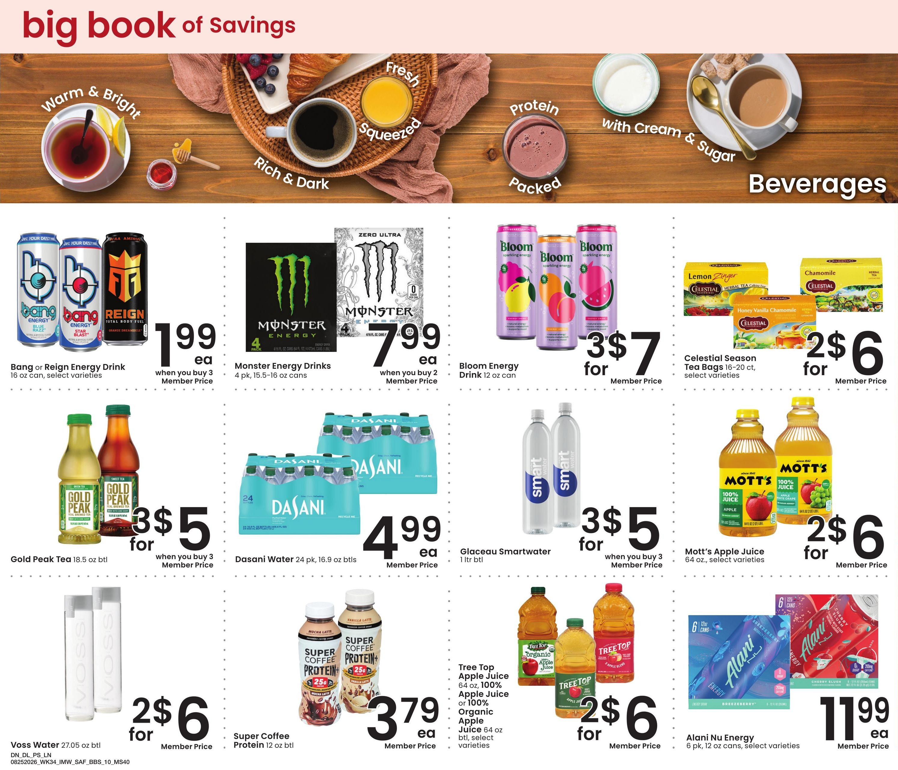 Safeway (Avon Area, MT) Big Book of Savings Weekly Ad August 25 - September 28, 2026