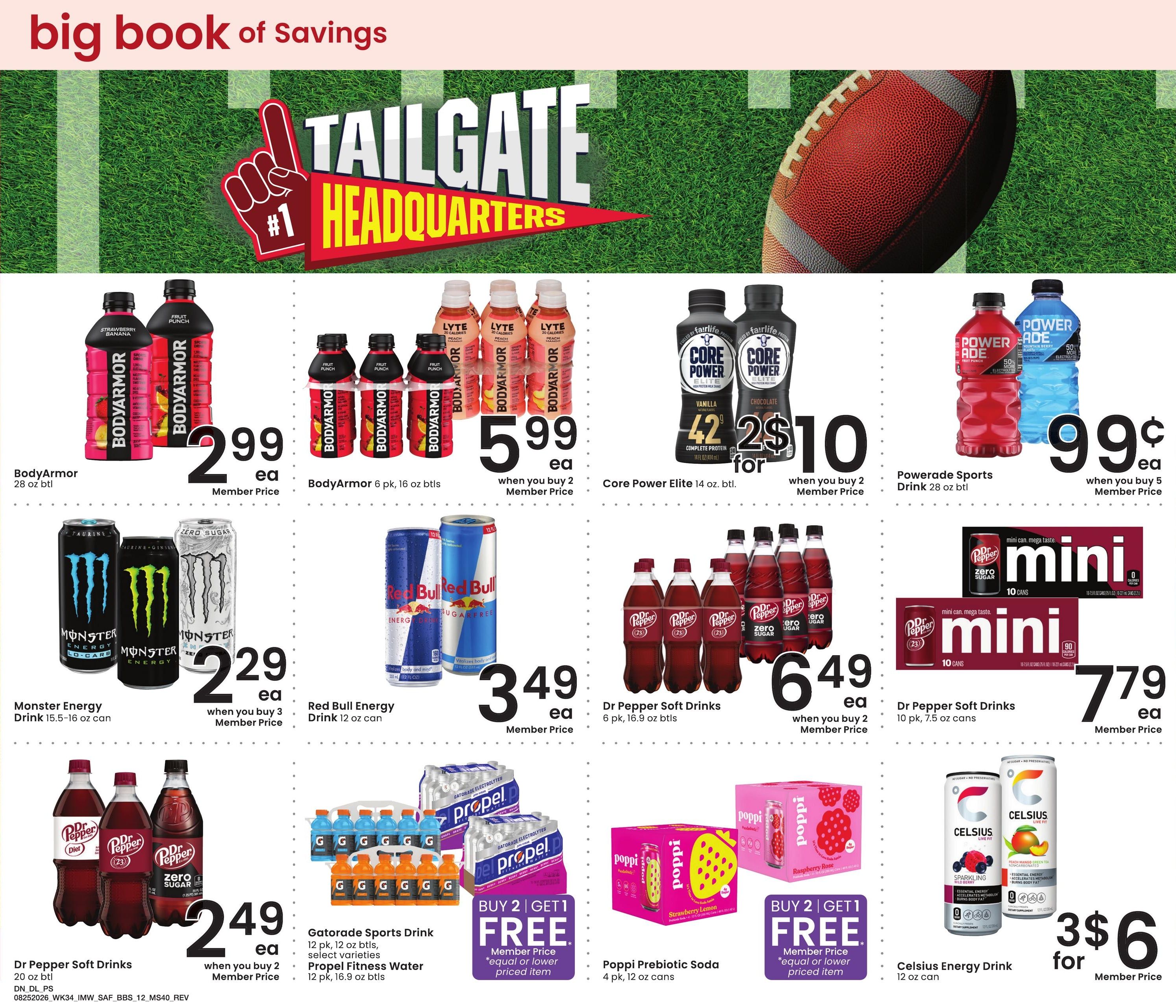 Safeway (Avon Area, MT) Big Book of Savings Weekly Ad August 25 - September 28, 2026