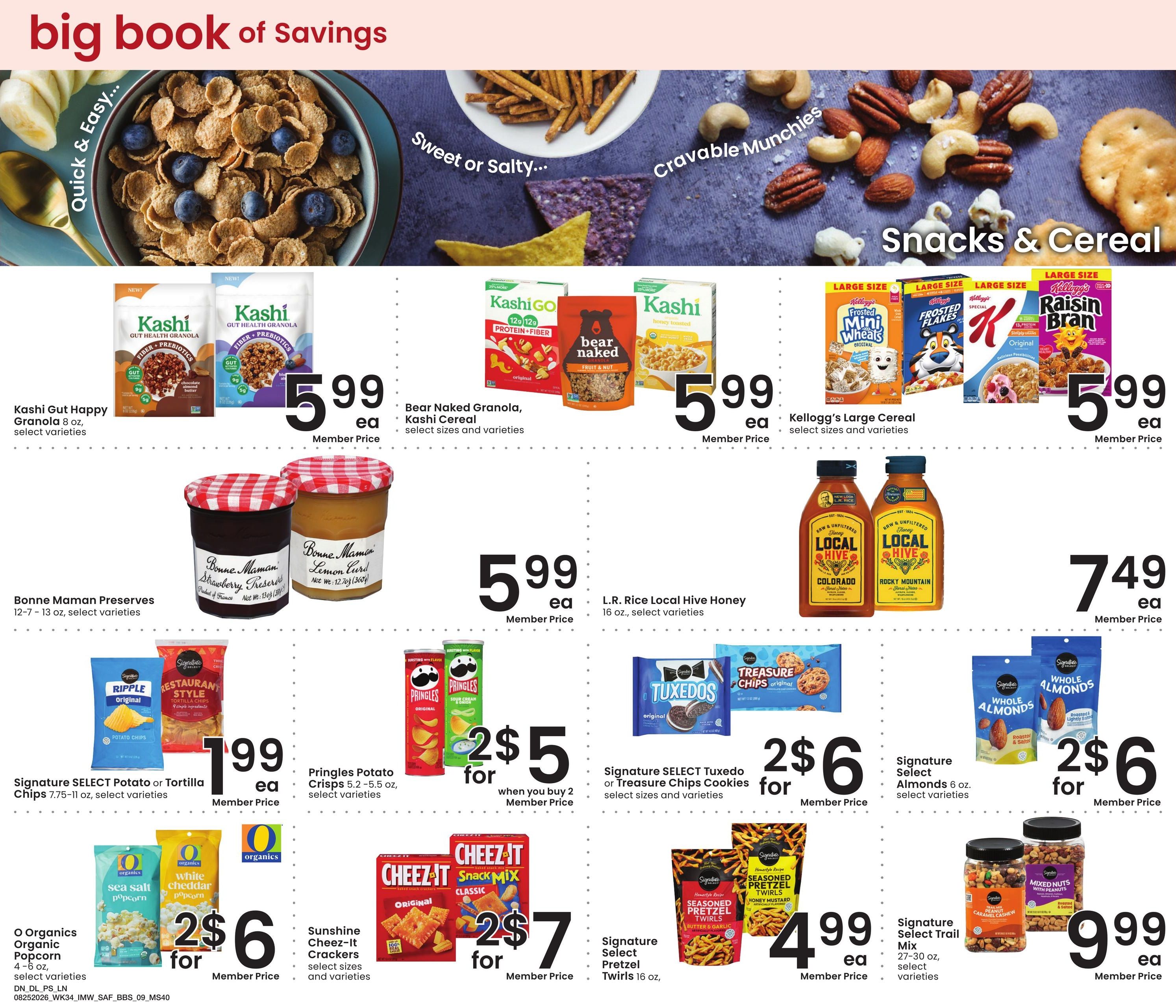 Safeway (Avon Area, MT) Big Book of Savings Weekly Ad August 25 - September 28, 2026