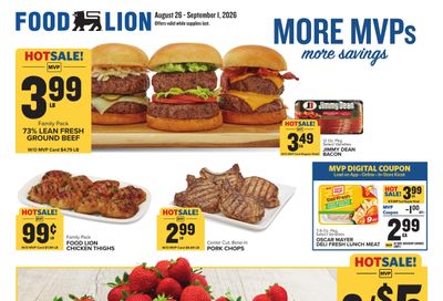 Food Lion (Suffolk–Hampton Area, VA) Weekly Ad August 26 - September 1, 2026