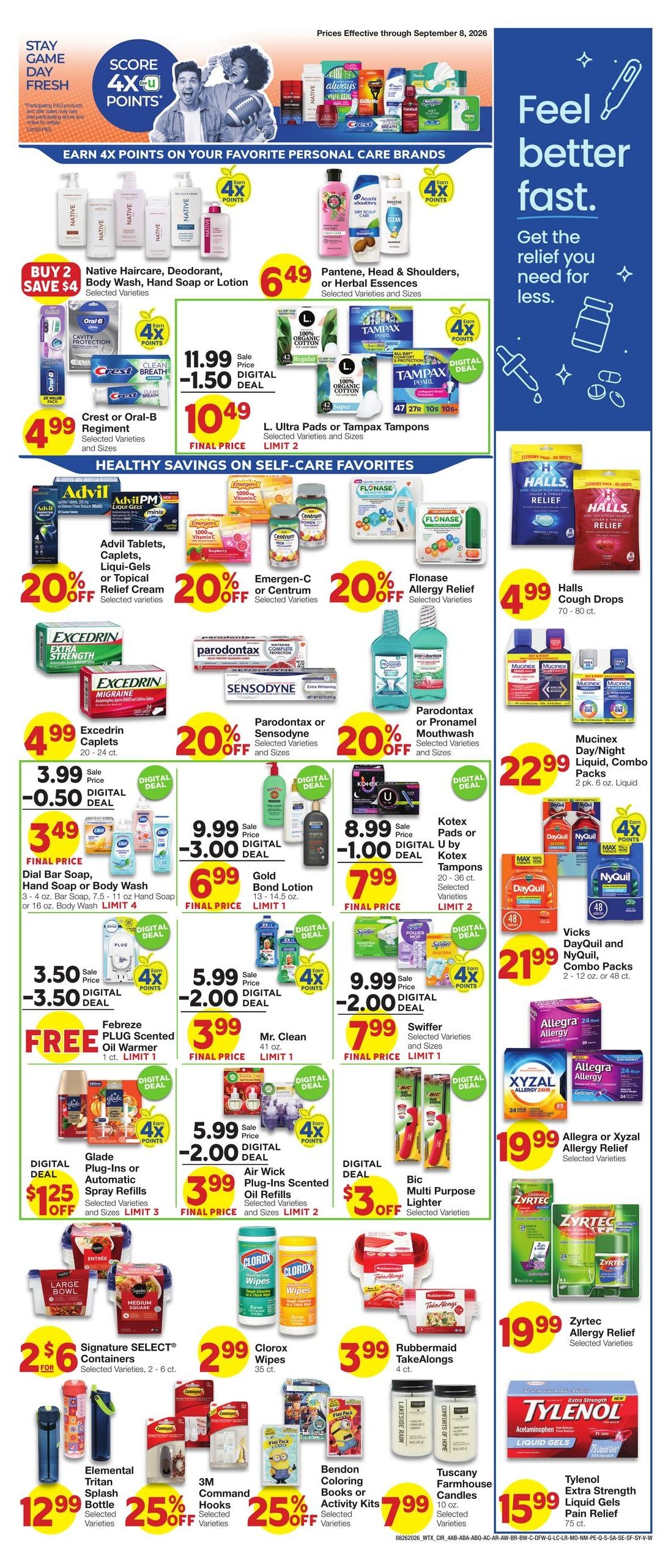 Market Street (San Angelo Area, TX) Weekly Ad August 26 - September 1, 2026