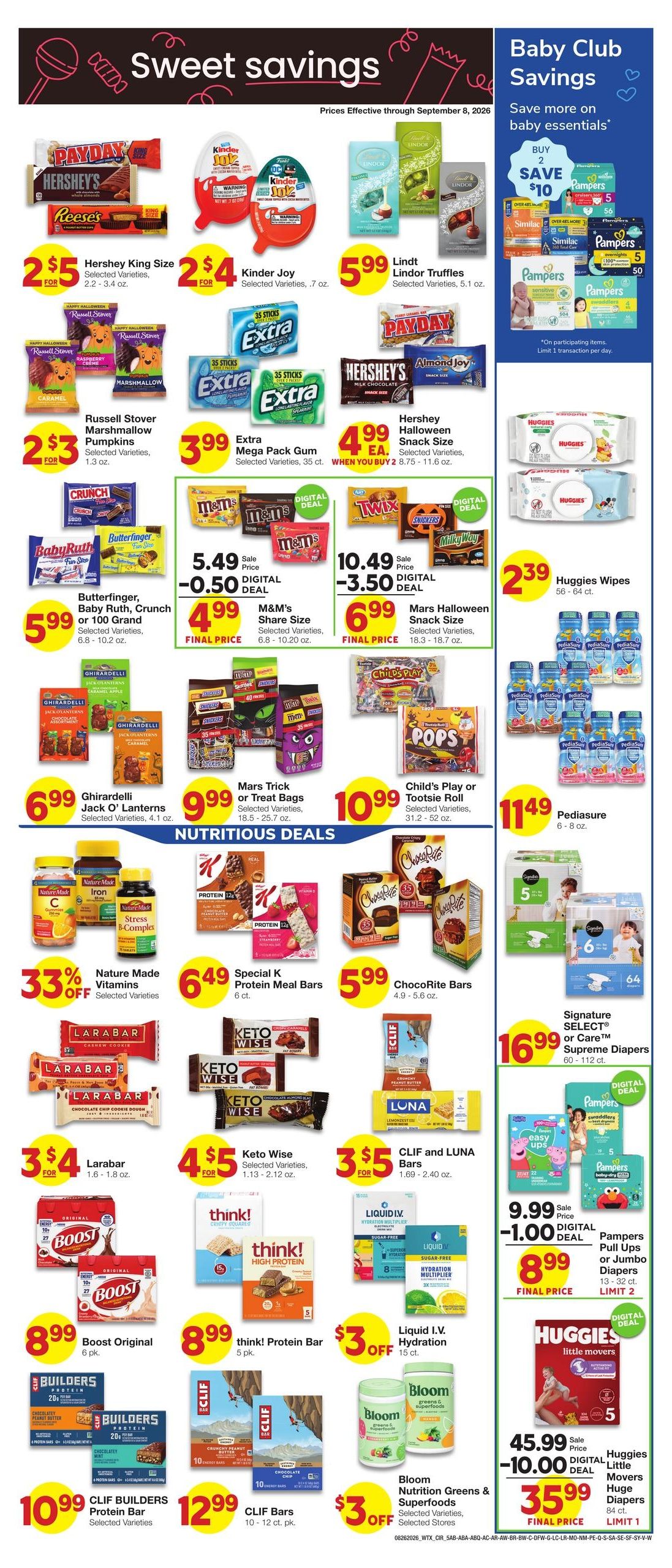 Market Street (San Angelo Area, TX) Weekly Ad August 26 - September 1, 2026