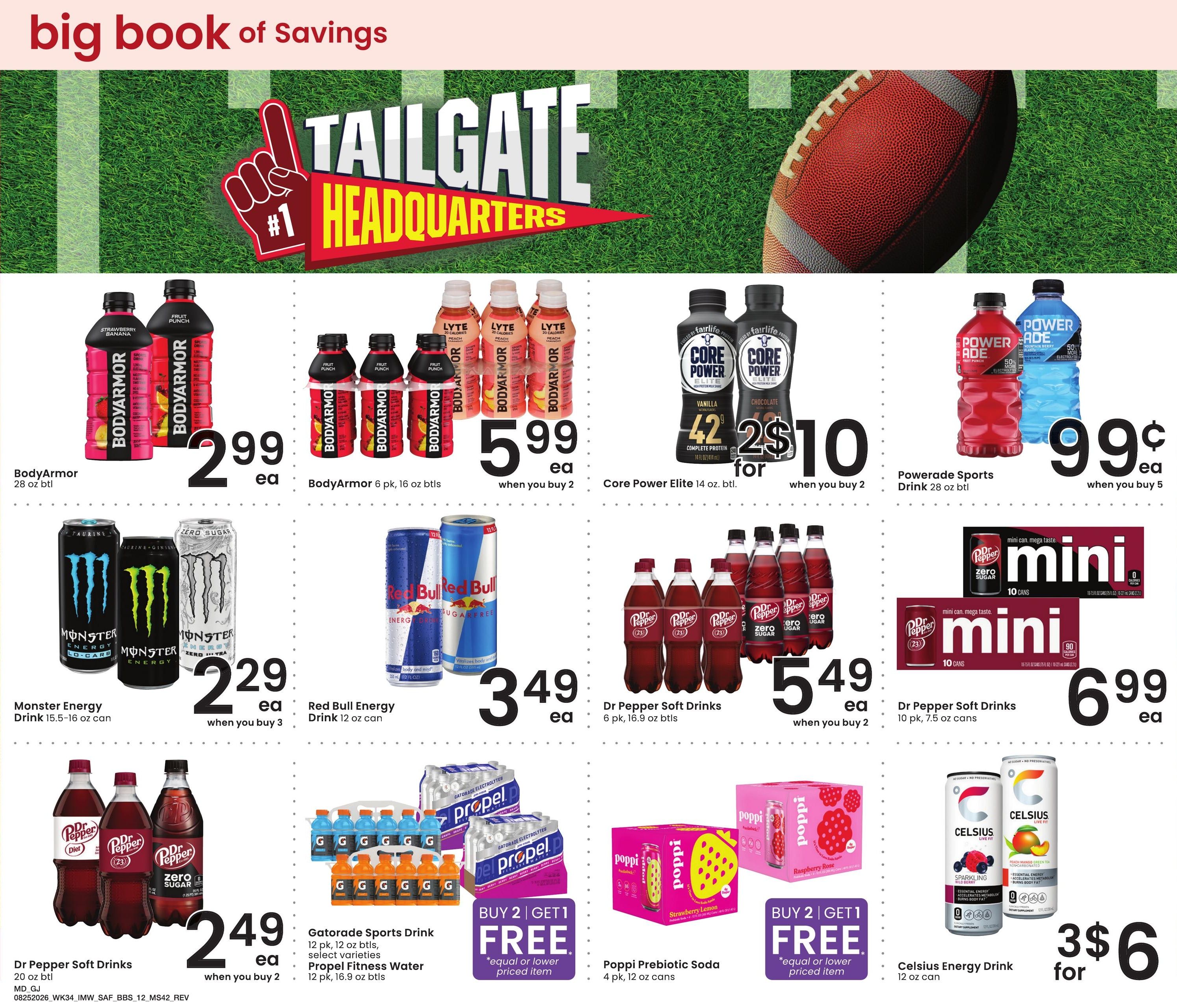 Safeway (CO) Big Book of Savings Weekly Ad August 25 - September 28, 2026