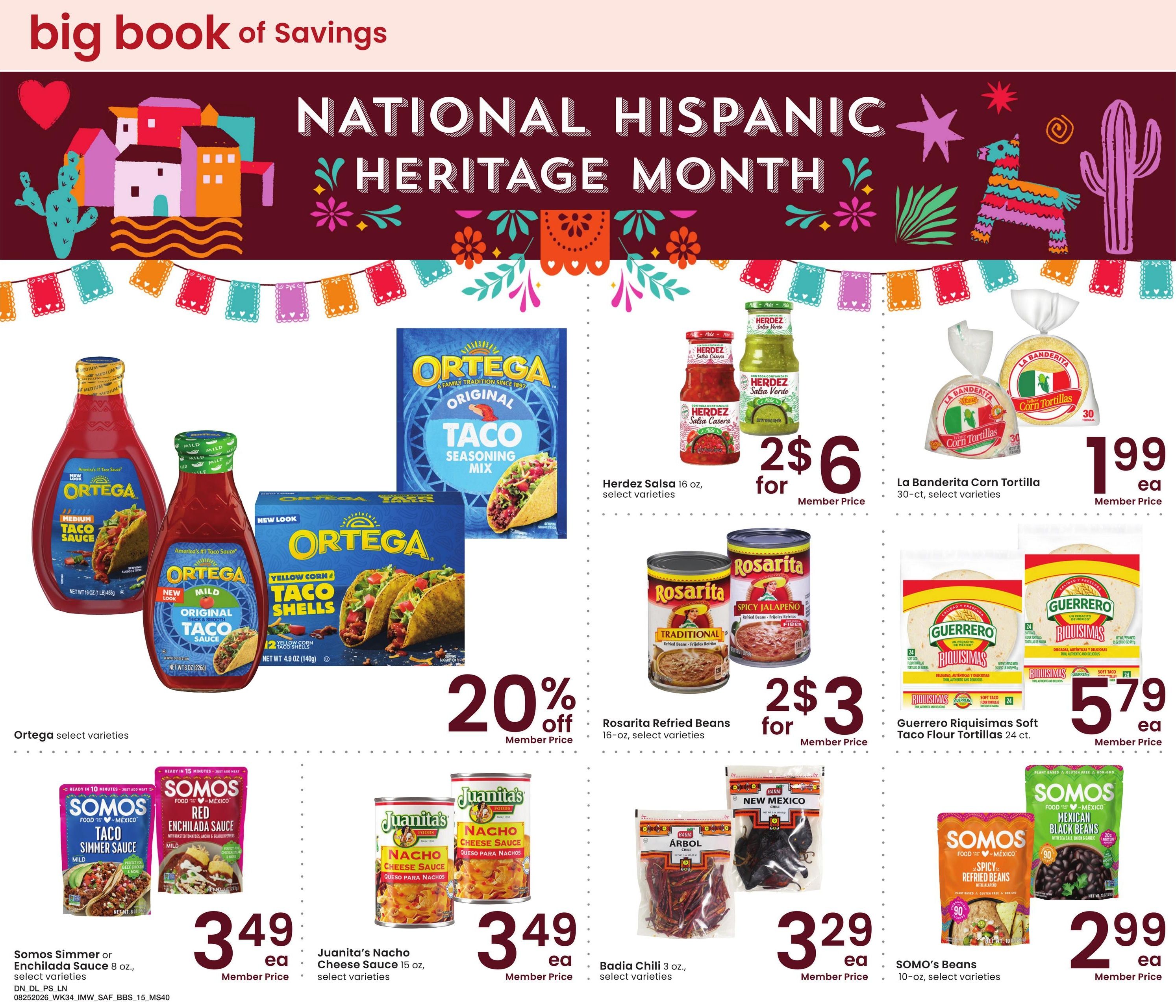 Safeway (Arapahoe Area, WY) Big Book of Savings Weekly Ad August 25 - September 28, 2026