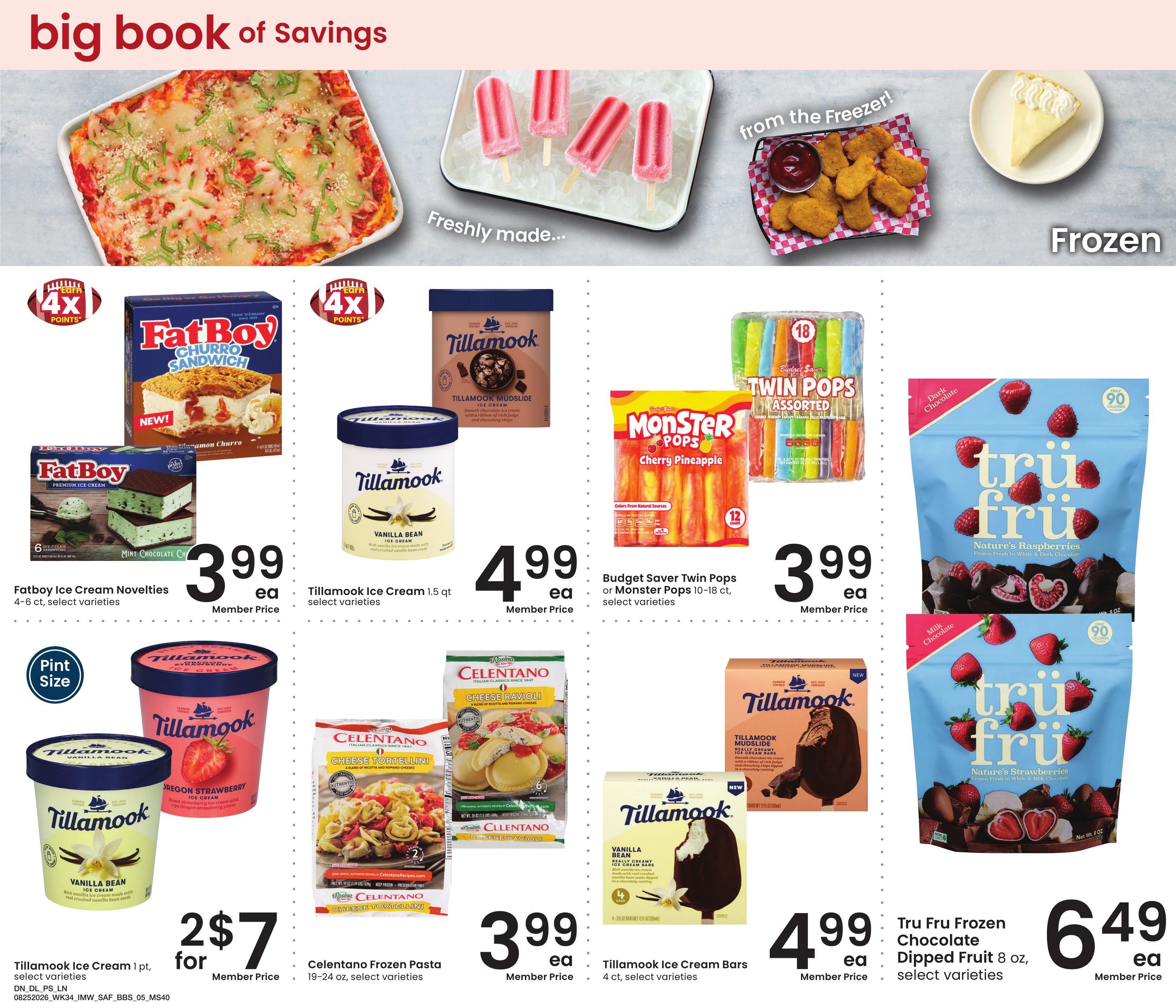 Safeway (Arapahoe Area, WY) Big Book of Savings Weekly Ad August 25 - September 28, 2026