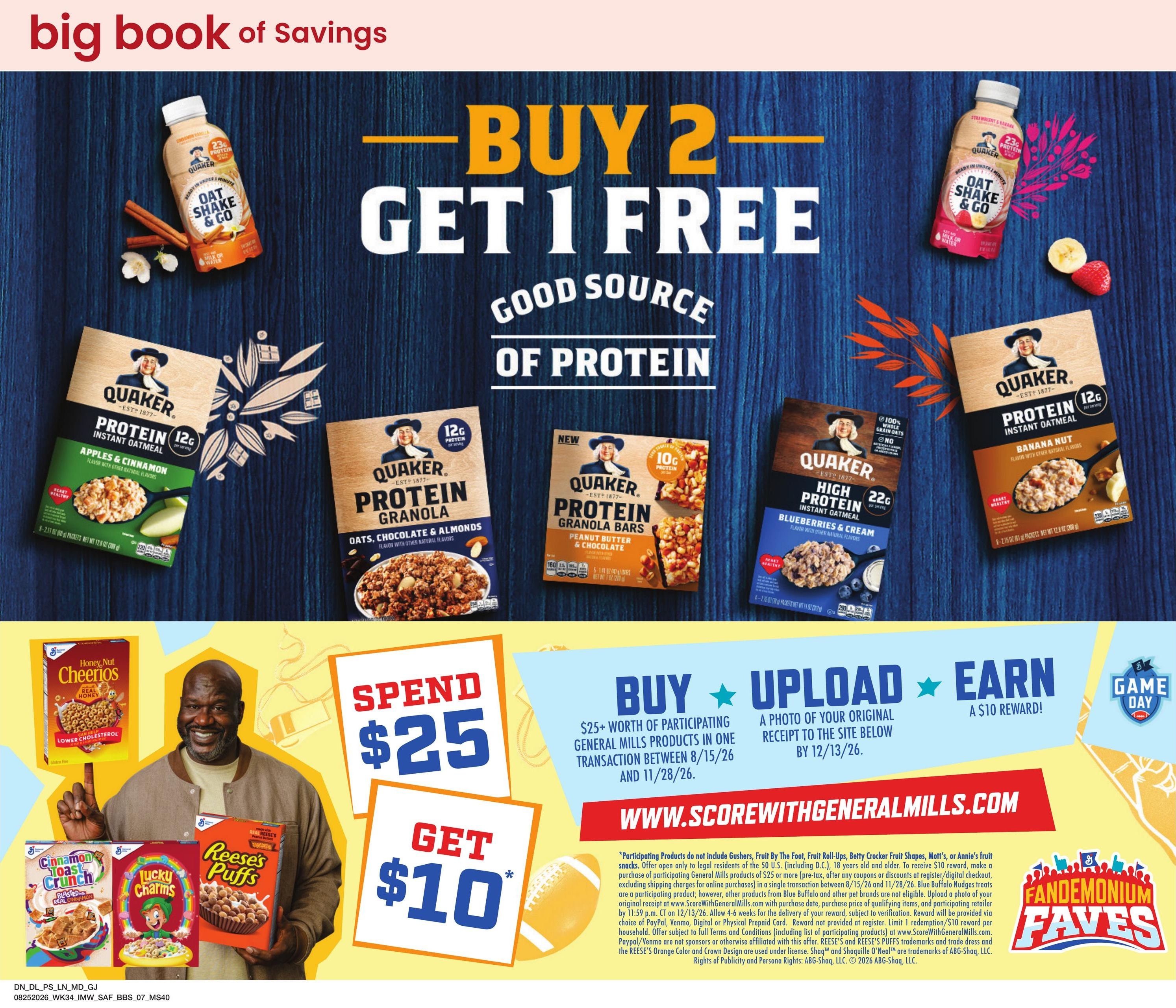 Safeway (Arapahoe Area, WY) Big Book of Savings Weekly Ad August 25 - September 28, 2026