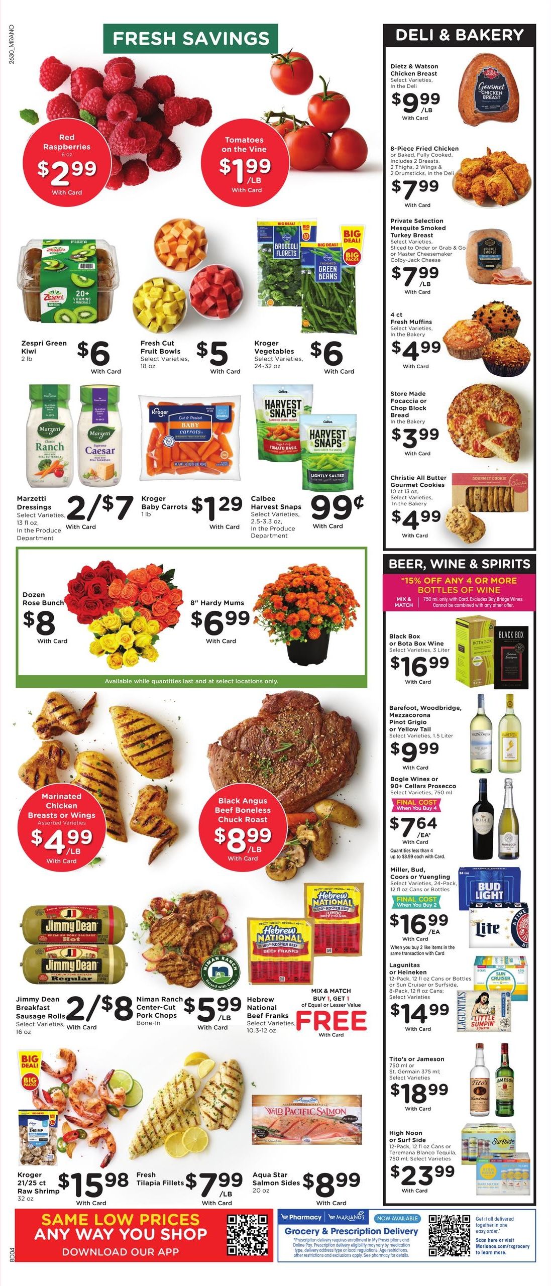 Mariano's (Chicago Area, IL) Weekly Ad August 26 - September 1, 2026