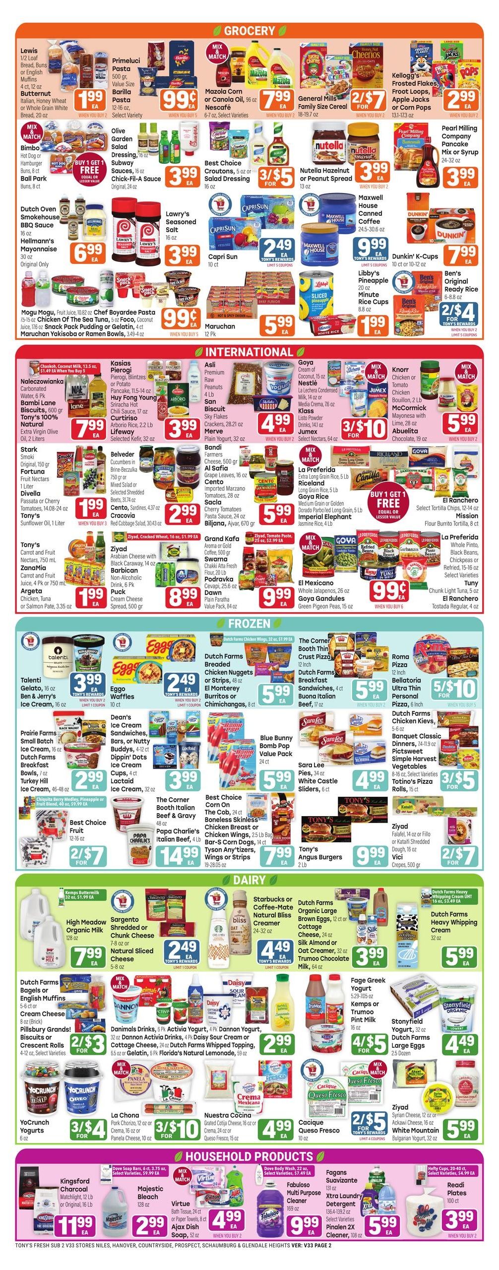 Tony's Fresh Market (Elgin–Roselle Area, IL) Weekly Ad August 26 - September 1, 2026