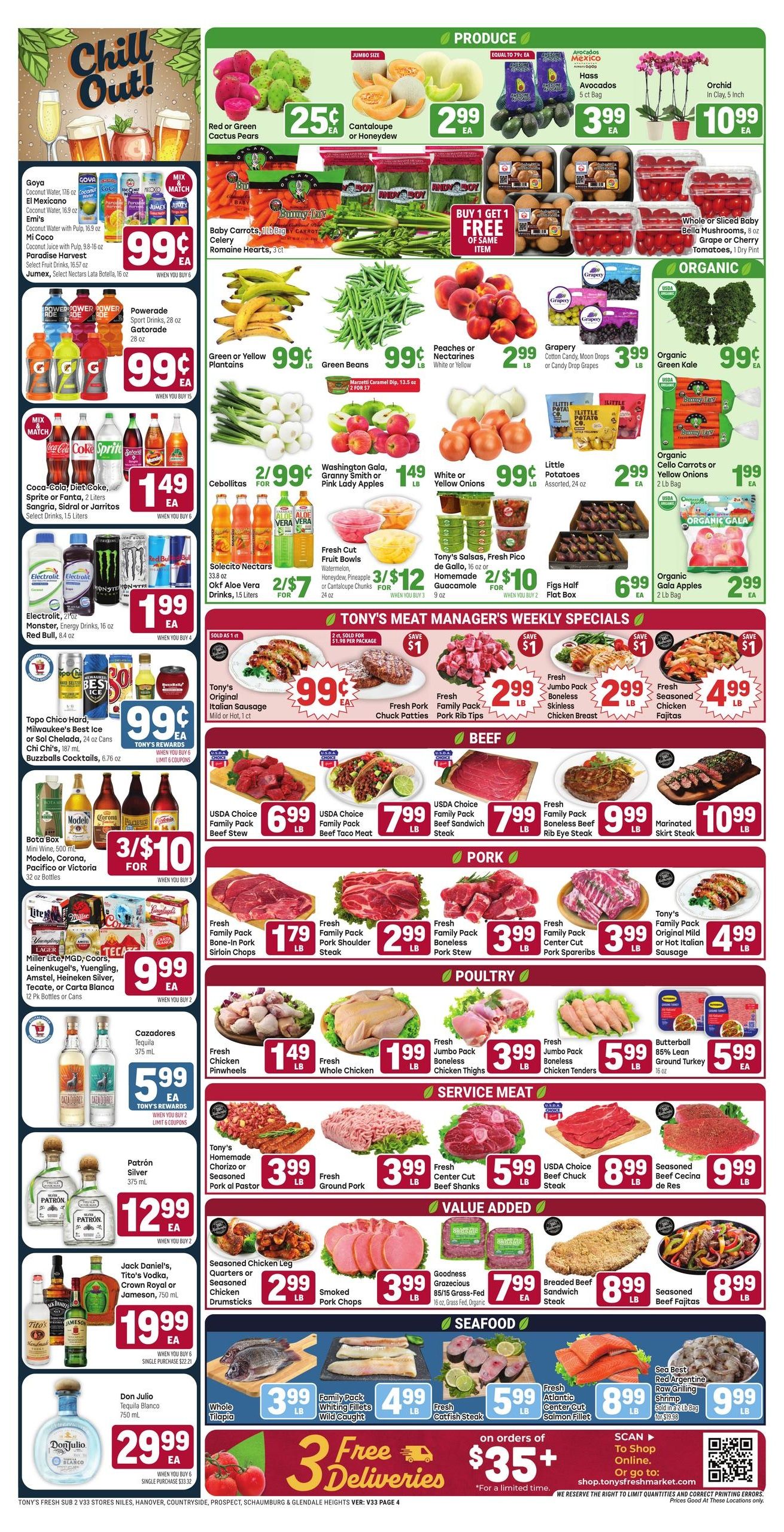 Tony's Fresh Market (Elgin–Roselle Area, IL) Weekly Ad August 26 - September 1, 2026