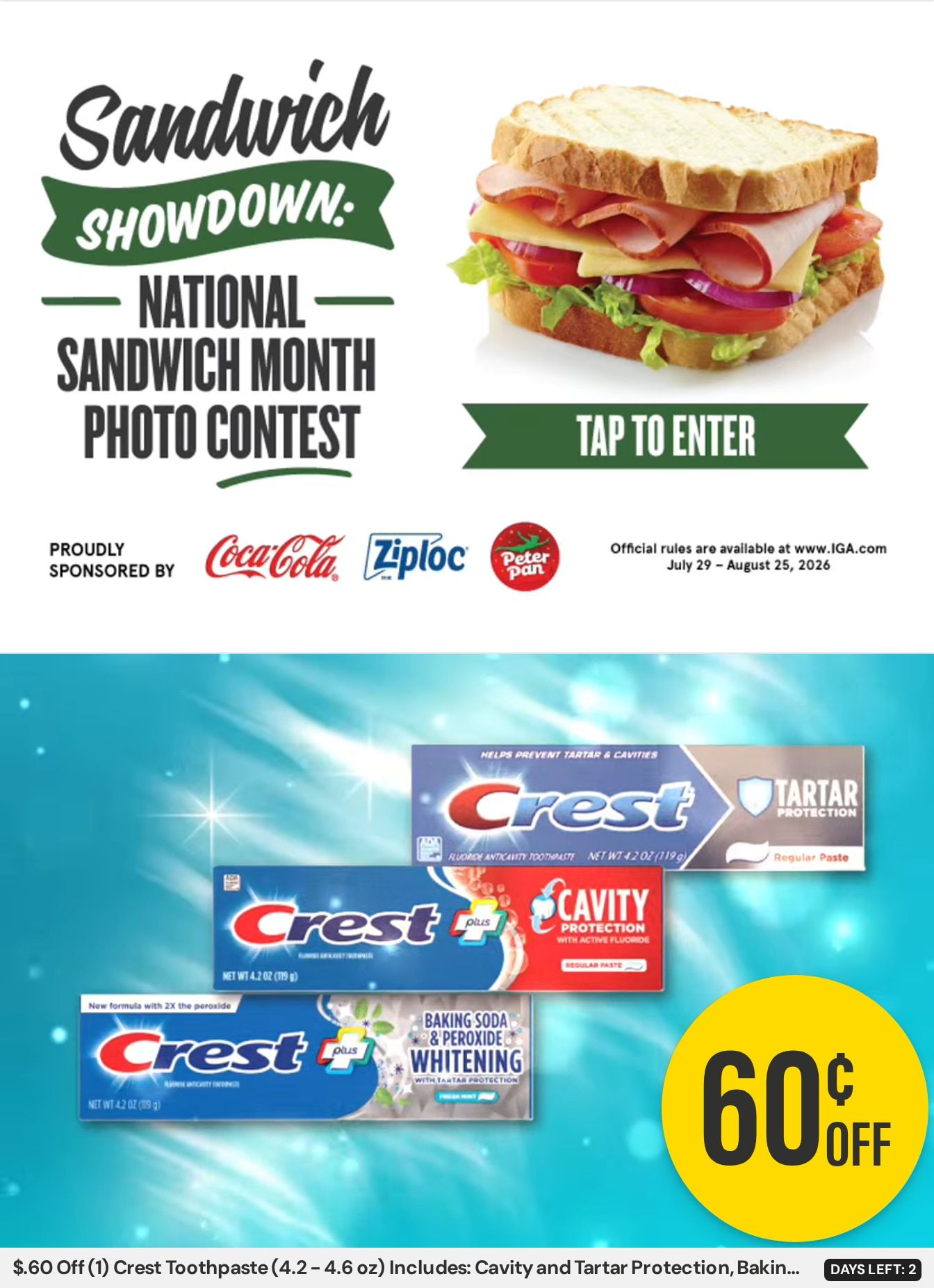 Adam's IGA Weekly Ad August 21 - 27, 2026