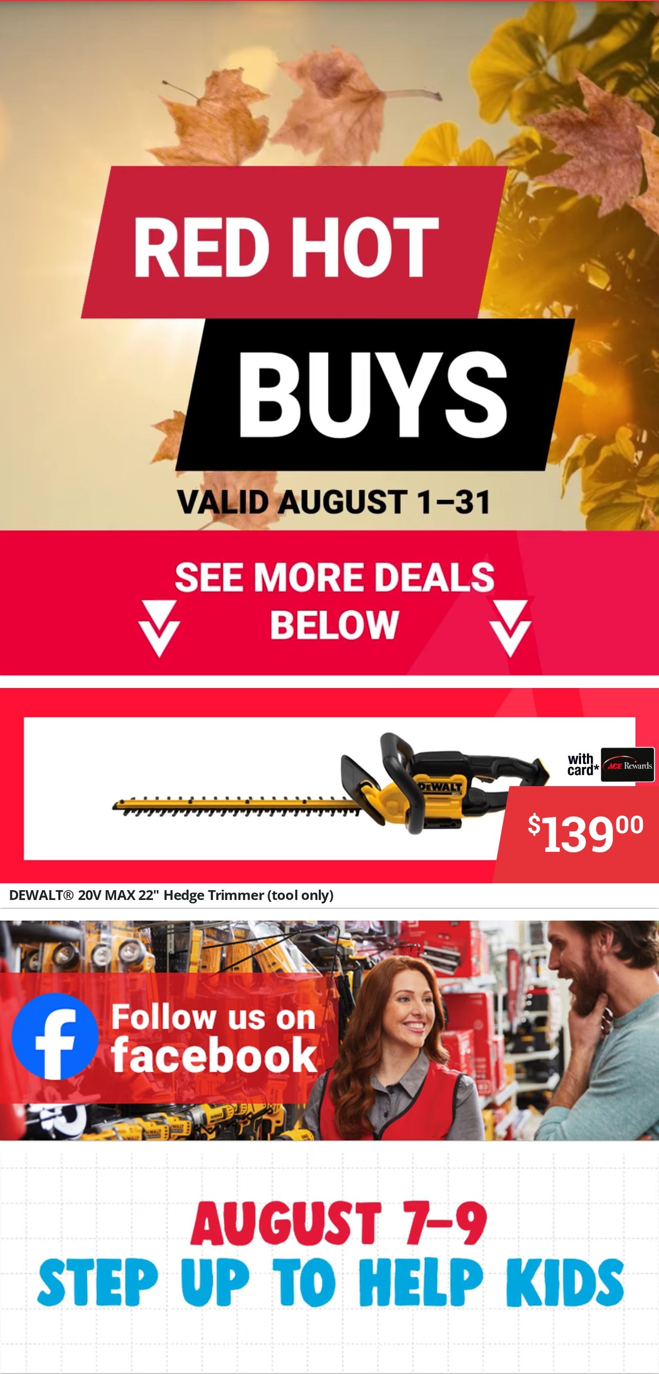 Ace Fix It (Munfordville, KY) Weekly Ad August 1 - 31, 2026
